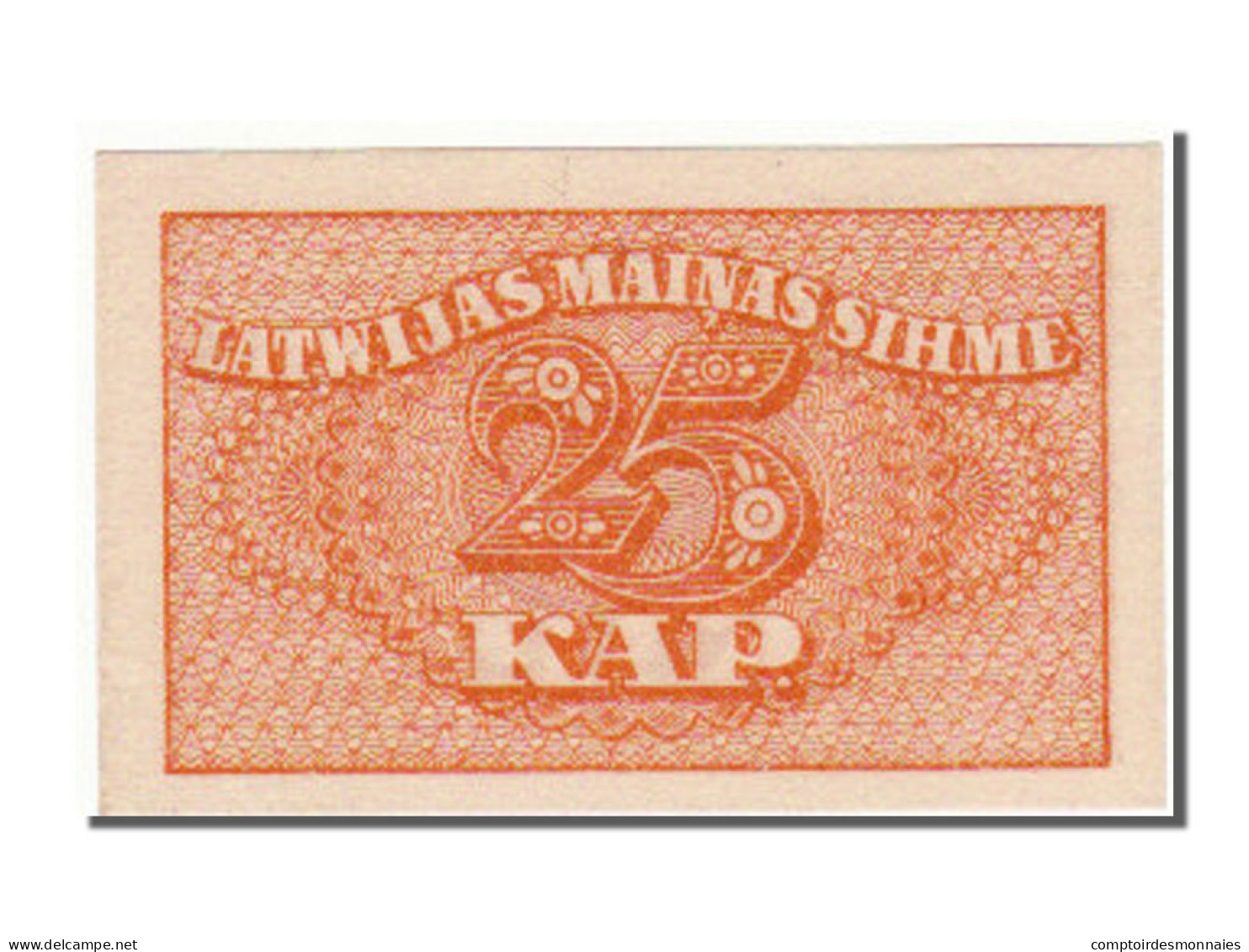 Billet, Latvia, 25 Kapeikas, NEUF - Lettonie