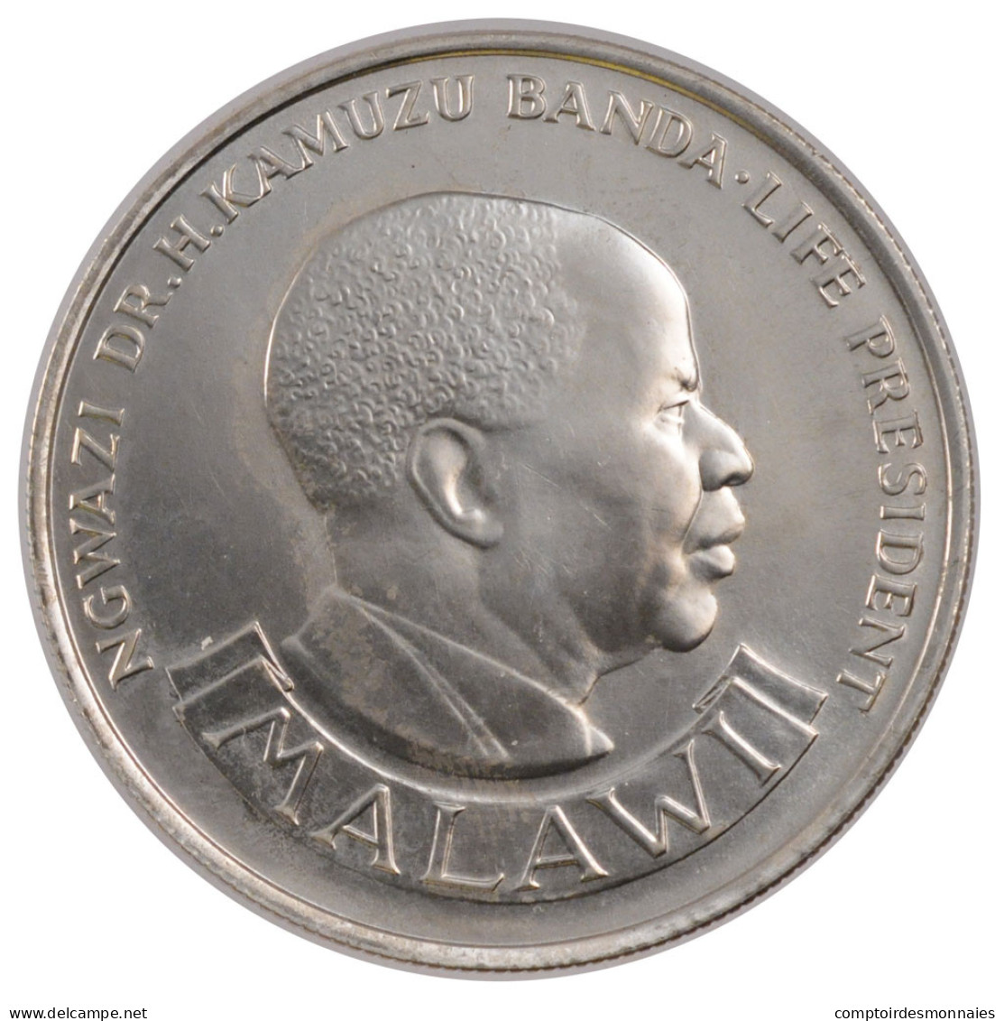 Monnaie, Malawi, 10 Kwacha, 1974, SUP+, Argent, KM:13 - Malawi