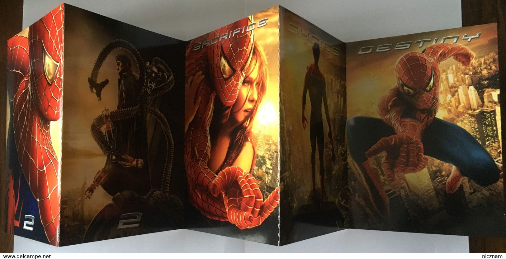 DVD SPIDERMAN 2 - Collector's Limited Edition (Version IT) - Tirage limité - Exemplaire no 162