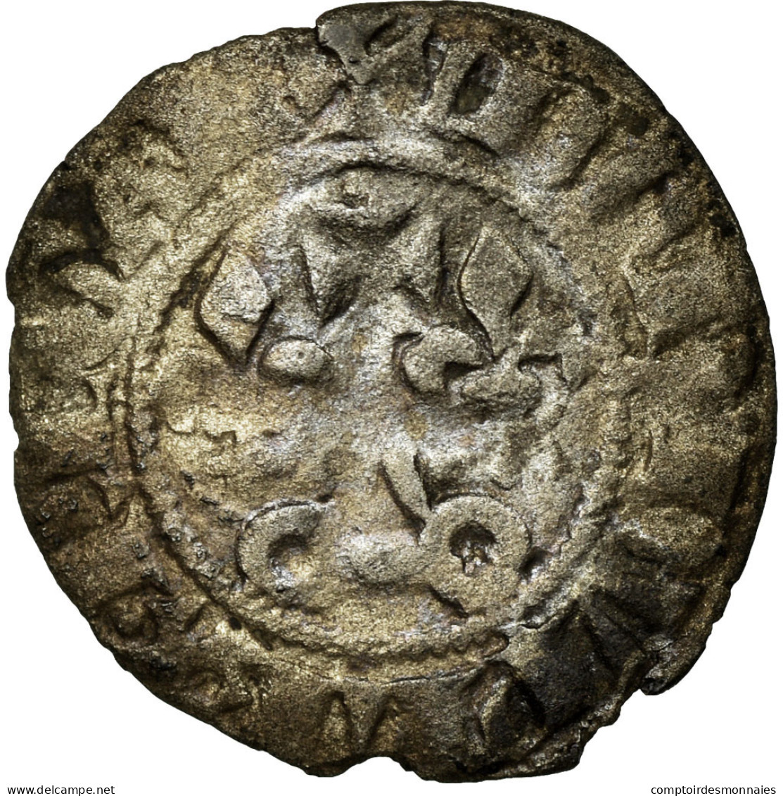 Monnaie, France, Double Tournois, TTB, Billon, Duplessy:229 - 1285-1314 Philipp IV Der Schöne