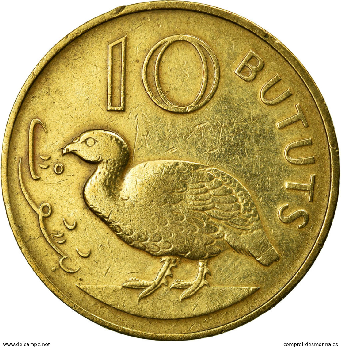 GAMBIA, THE, 10 Bututs, 1971, TTB+, Nickel-brass, KM:10 - Gambia