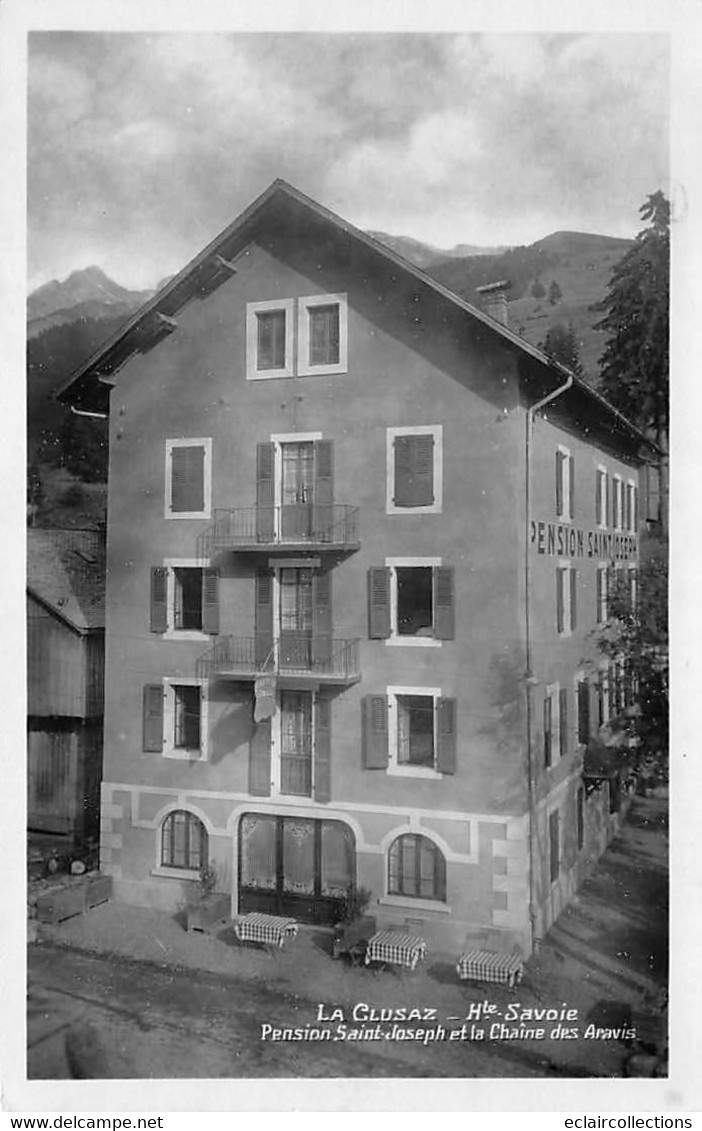 La Clusaz           74           Pensionnat Saint Joseph           (voir Scan) - La Clusaz