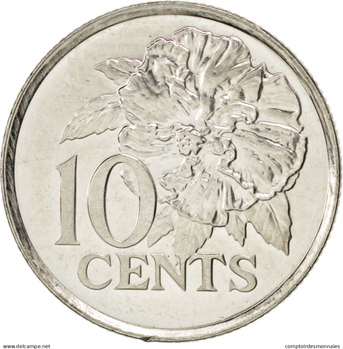 Monnaie, TRINIDAD & TOBAGO, 10 Cents, 2005, SPL, Copper-nickel, KM:31 - Trinité & Tobago