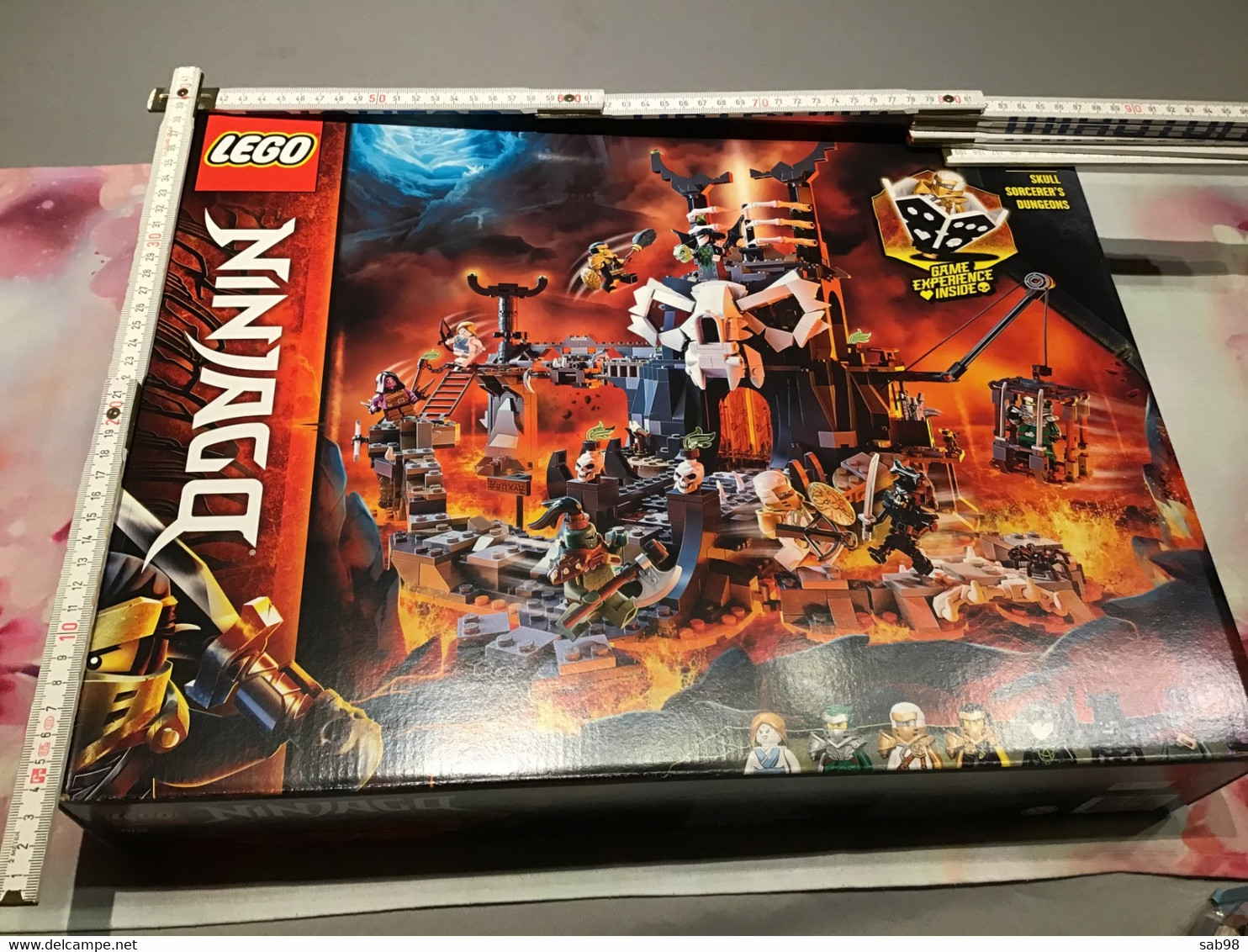 Lego Ninjago Lego 71722 Game Expérience Donjon Board Le Donjon Du Sorcier - Non Classés