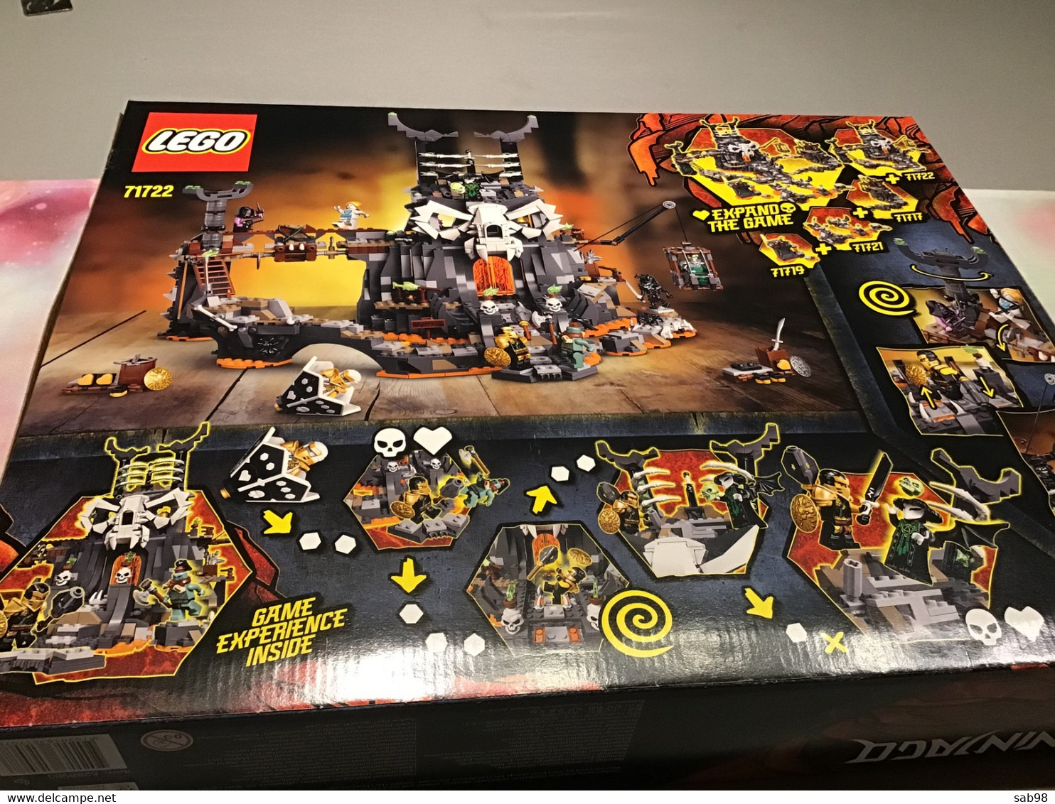 Lego Ninjago Lego 71722 Game Expérience Donjon Board Le Donjon Du Sorcier - Non Classificati