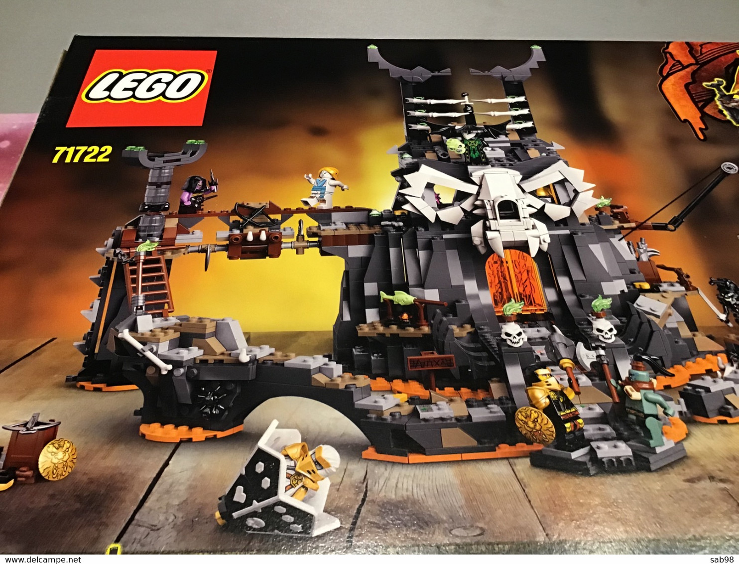 Lego Ninjago Lego 71722 game expérience Donjon Board Le donjon du sorcier