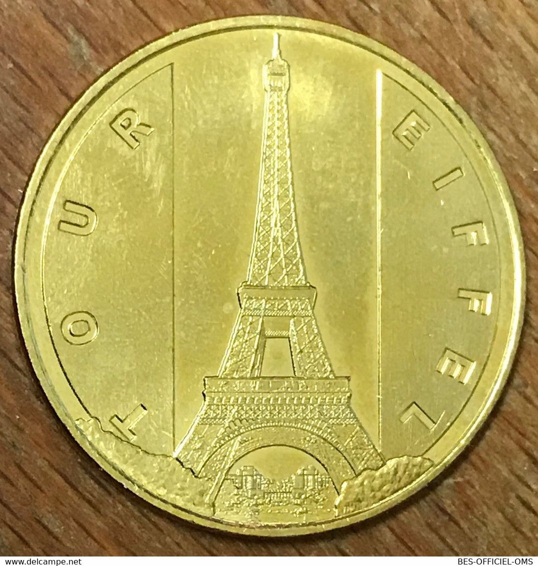 75007 PARIS TOUR EIFFEL MDP 2019 MÉDAILLE SOUVENIR MONNAIE DE PARIS JETON TOURISTIQUE MEDALS COINS TOKENS - 2019