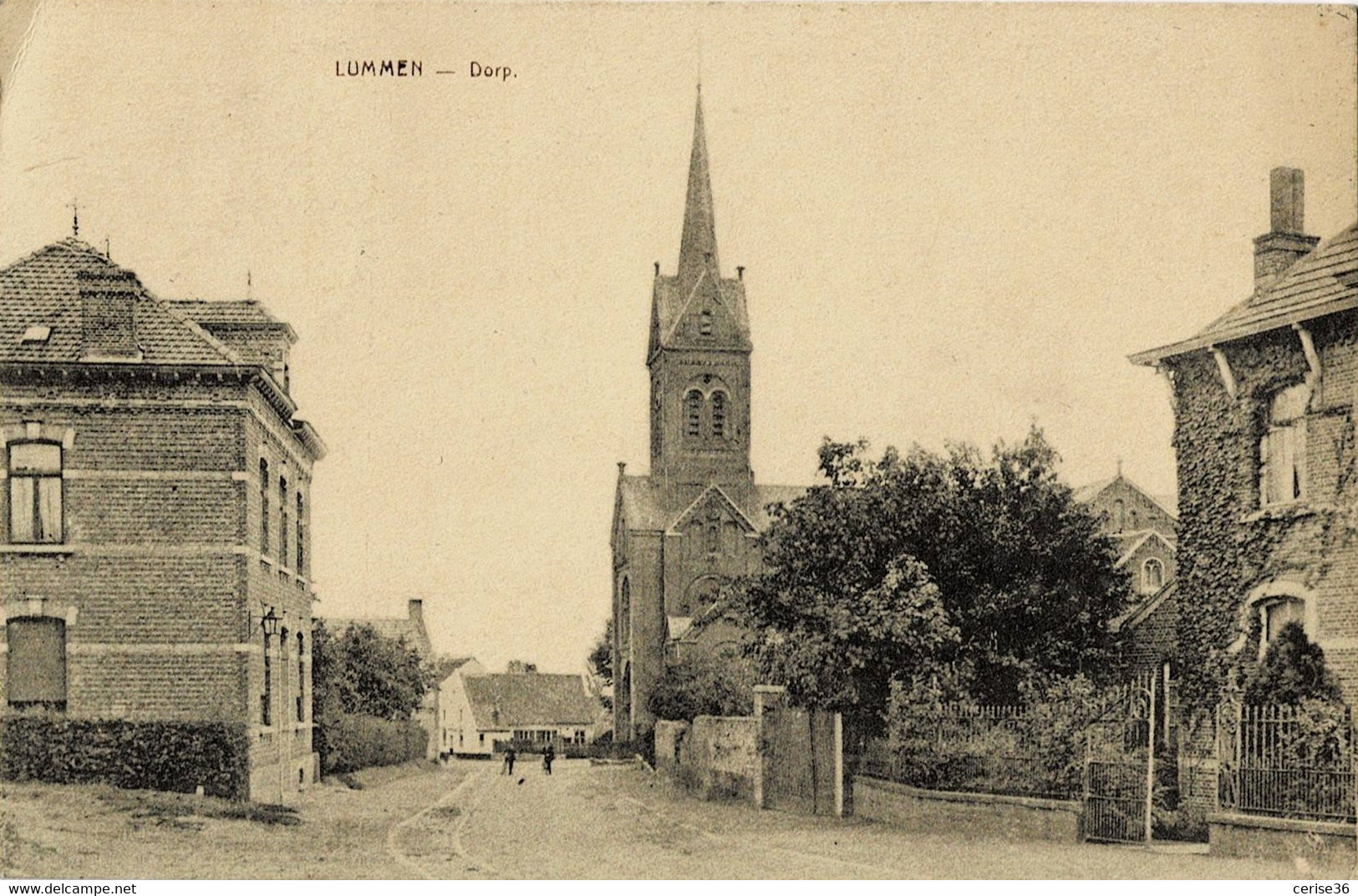 Lummen Dorp Circulée En 1926 - Lummen