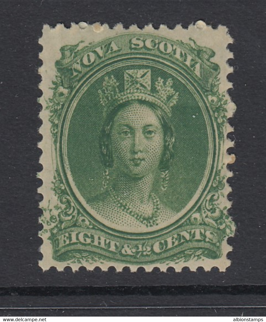 Nova Scotia, Scott 11 (SG 15), MHR - Unused Stamps