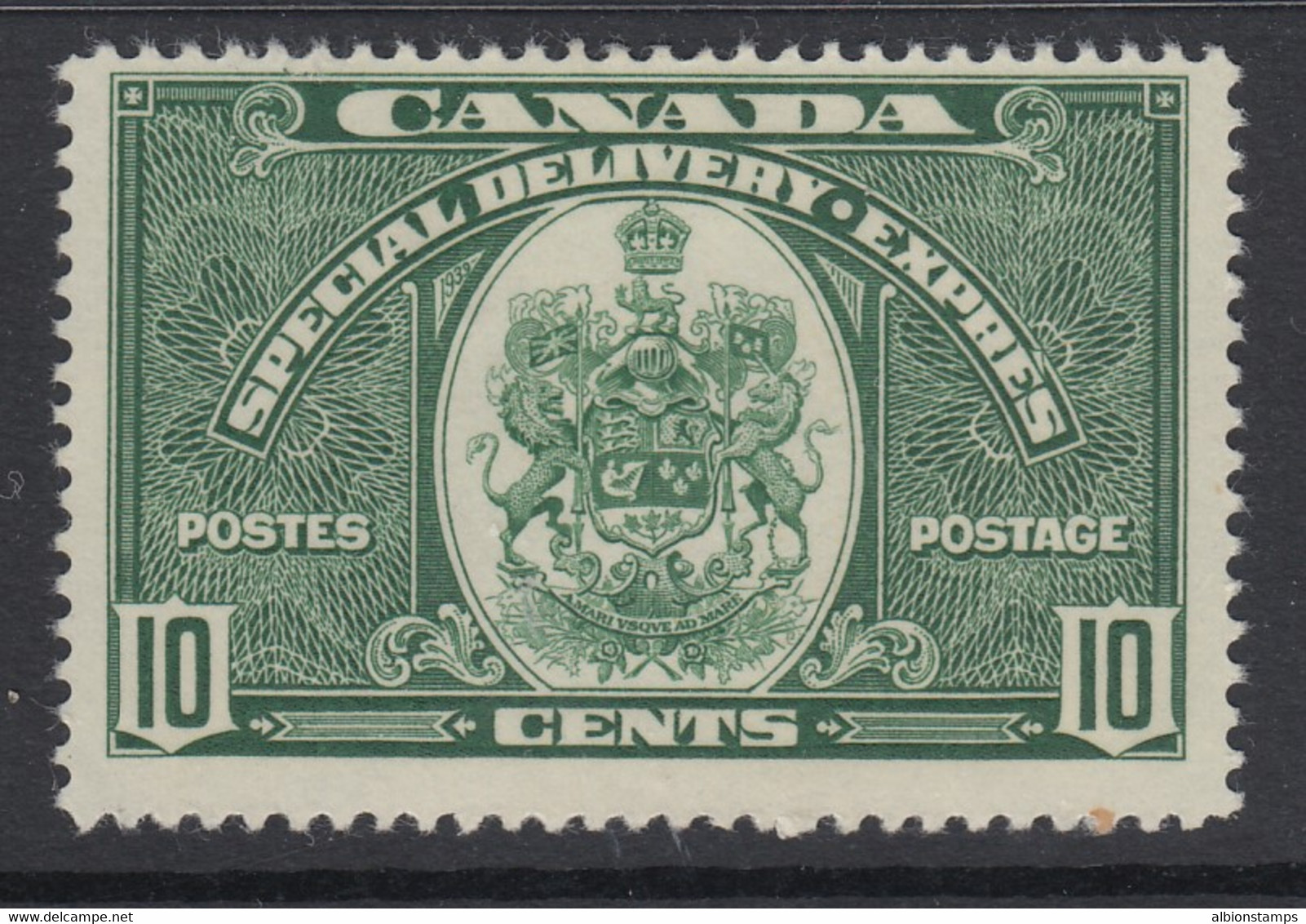 Canada, Scott E7 (SG 59), MHR - Exprès