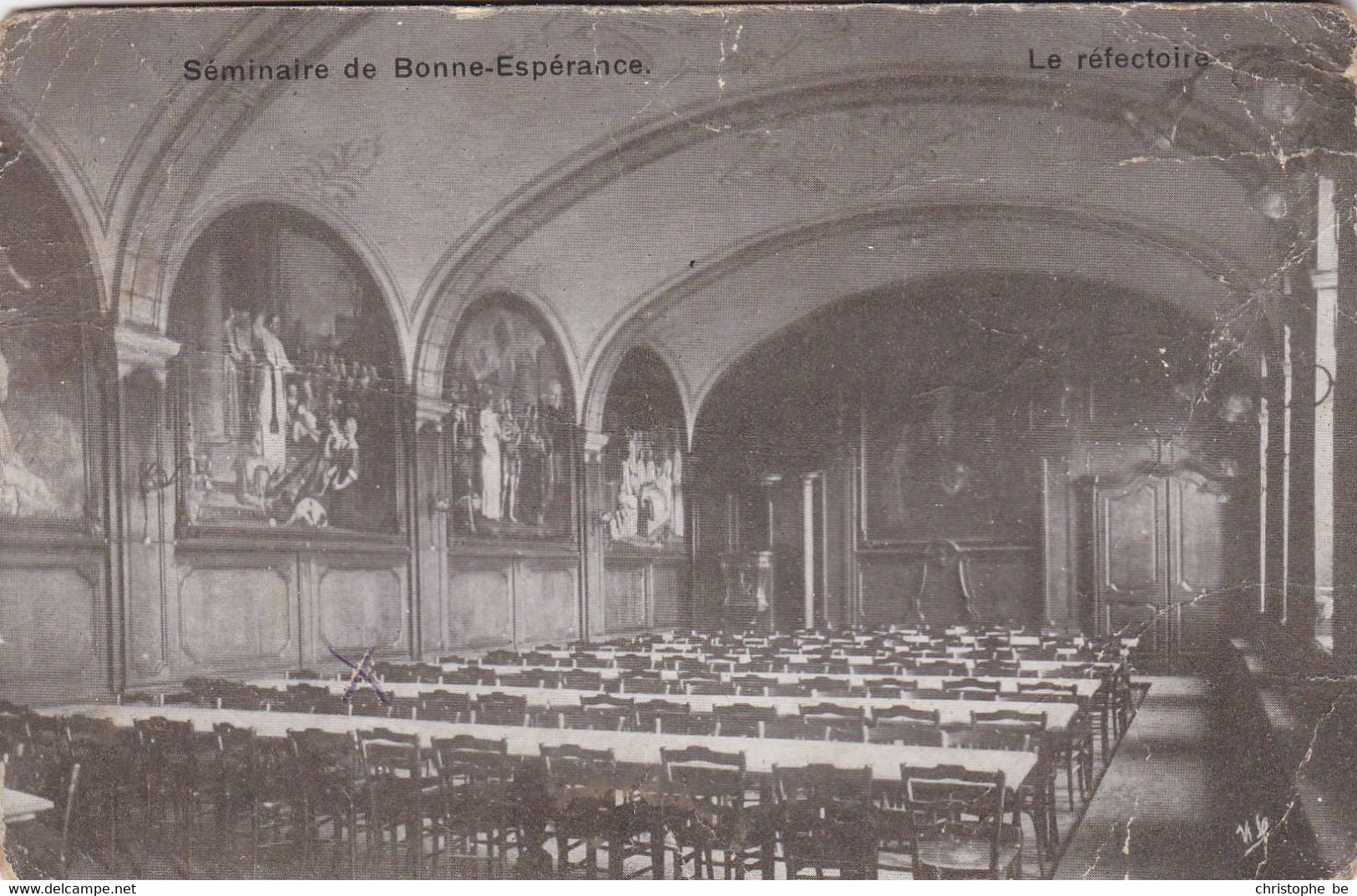 Estinnes, Séminaire De Bonne Espérance, Le Réfectoire (pk78466) - Estinnes