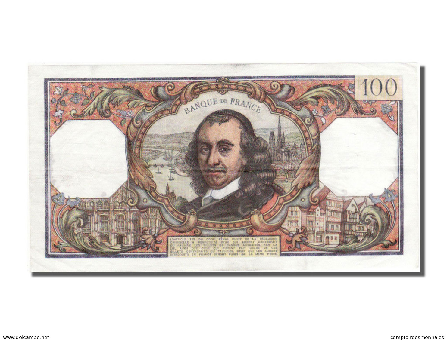 Billet, France, 100 Francs, 100 F 1964-1979 ''Corneille'', 1976, 1976-03-04 - 100 F 1964-1979 ''Corneille''