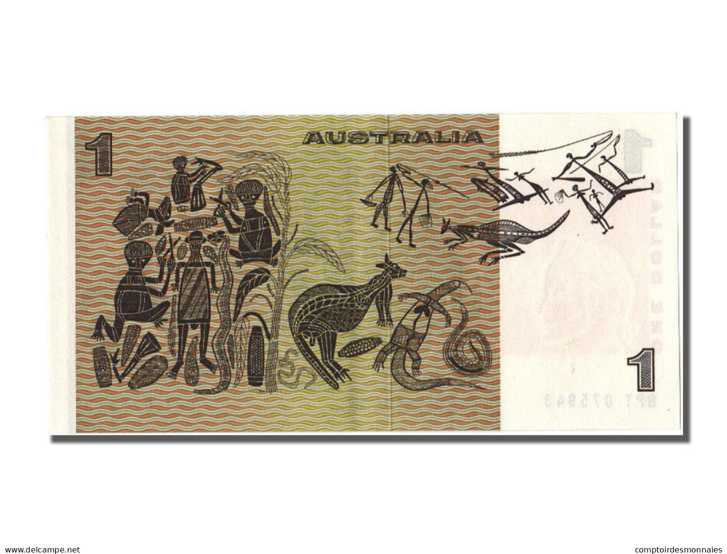 Billet, Australie, 1 Dollar, 1974, TTB+ - Autres & Non Classés