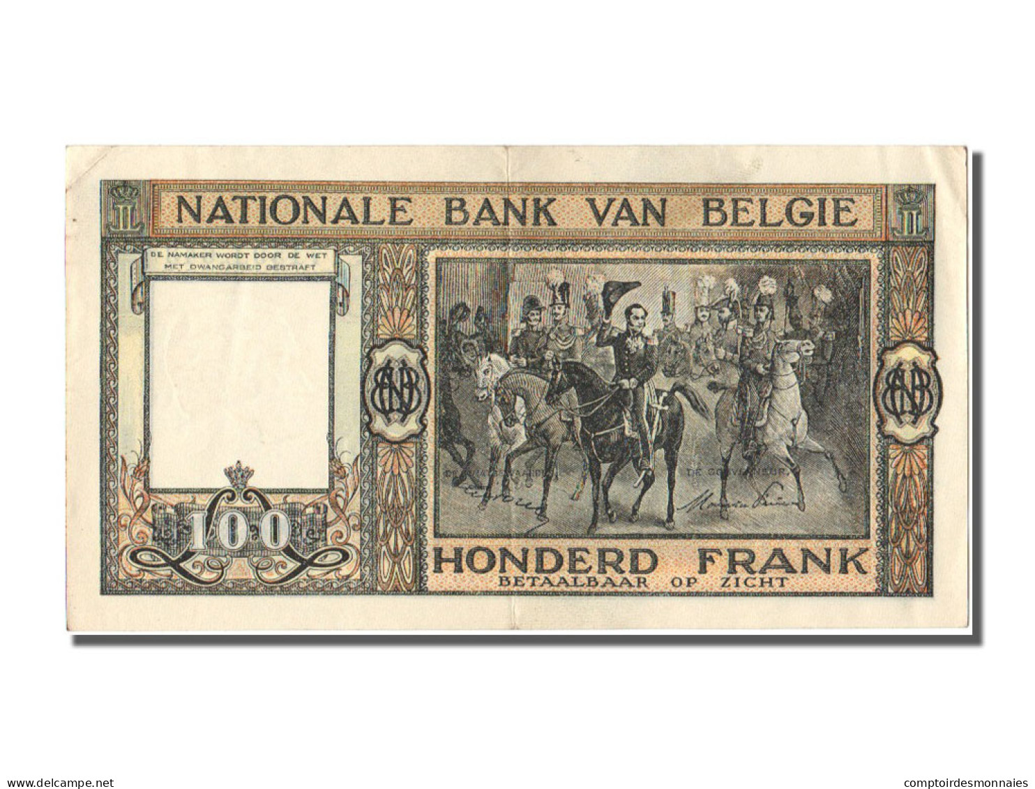 Billet, Belgique, 100 Francs, 1949, 1949-06-29, SUP - 100 Francs