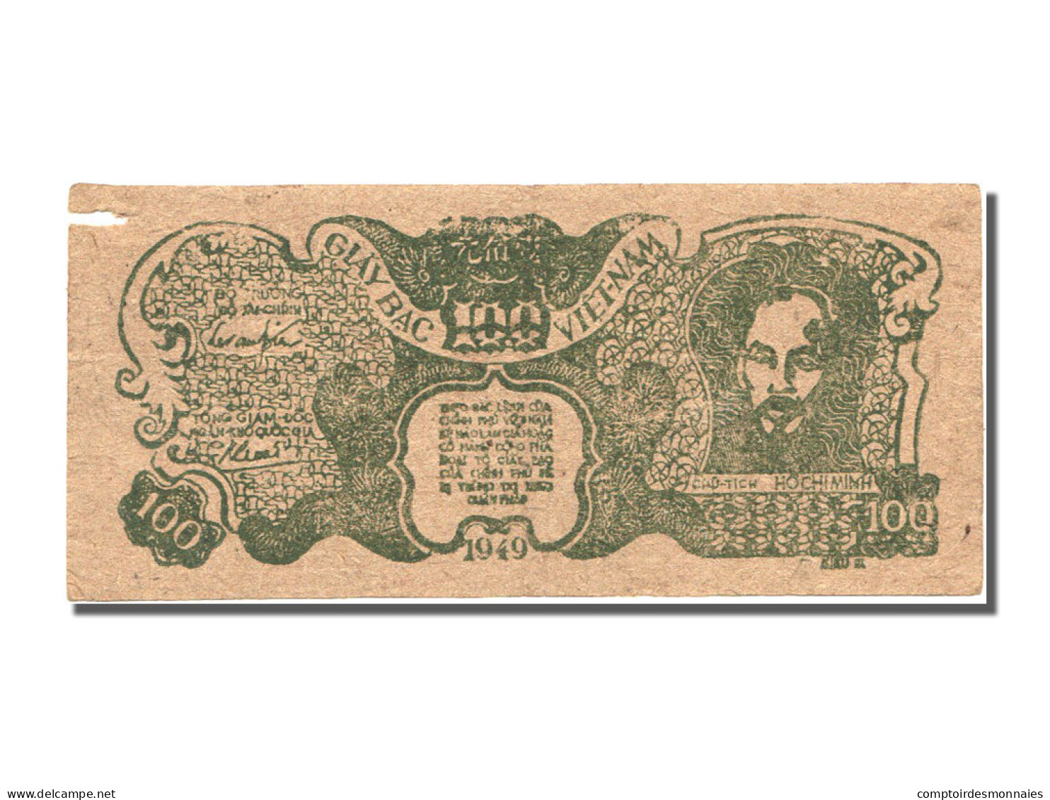 Billet, Viet Nam, 100 Dông, 1949, SUP - Viêt-Nam