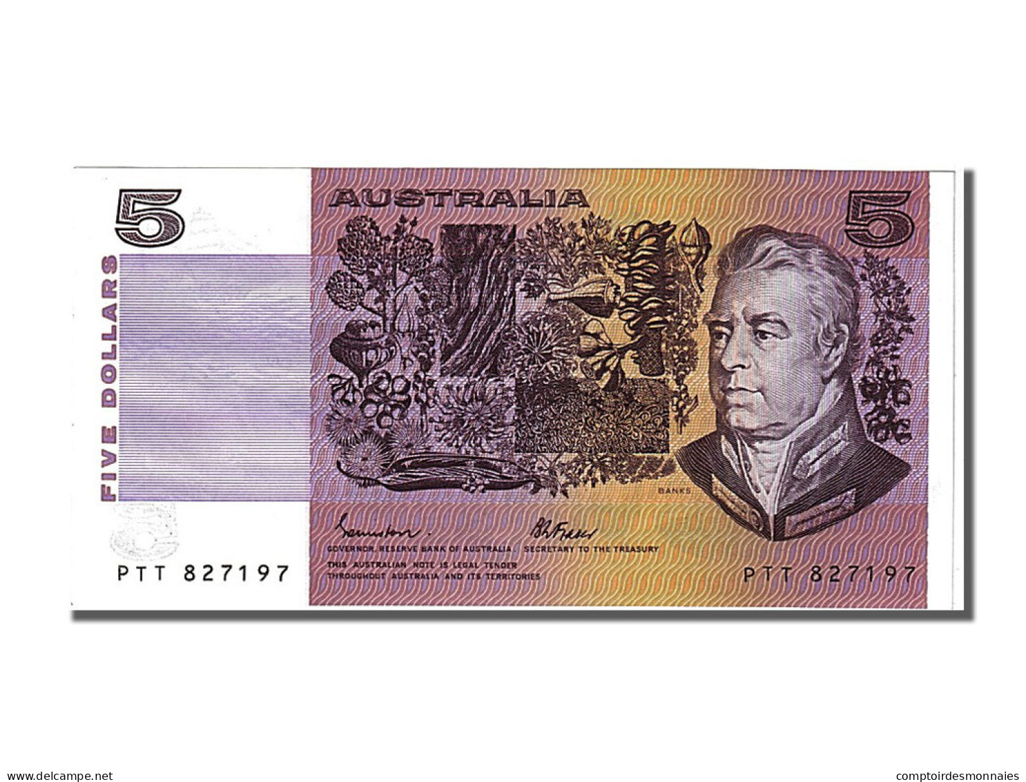 Billet, Australie, 5 Dollars, 1985, NEUF - Other & Unclassified