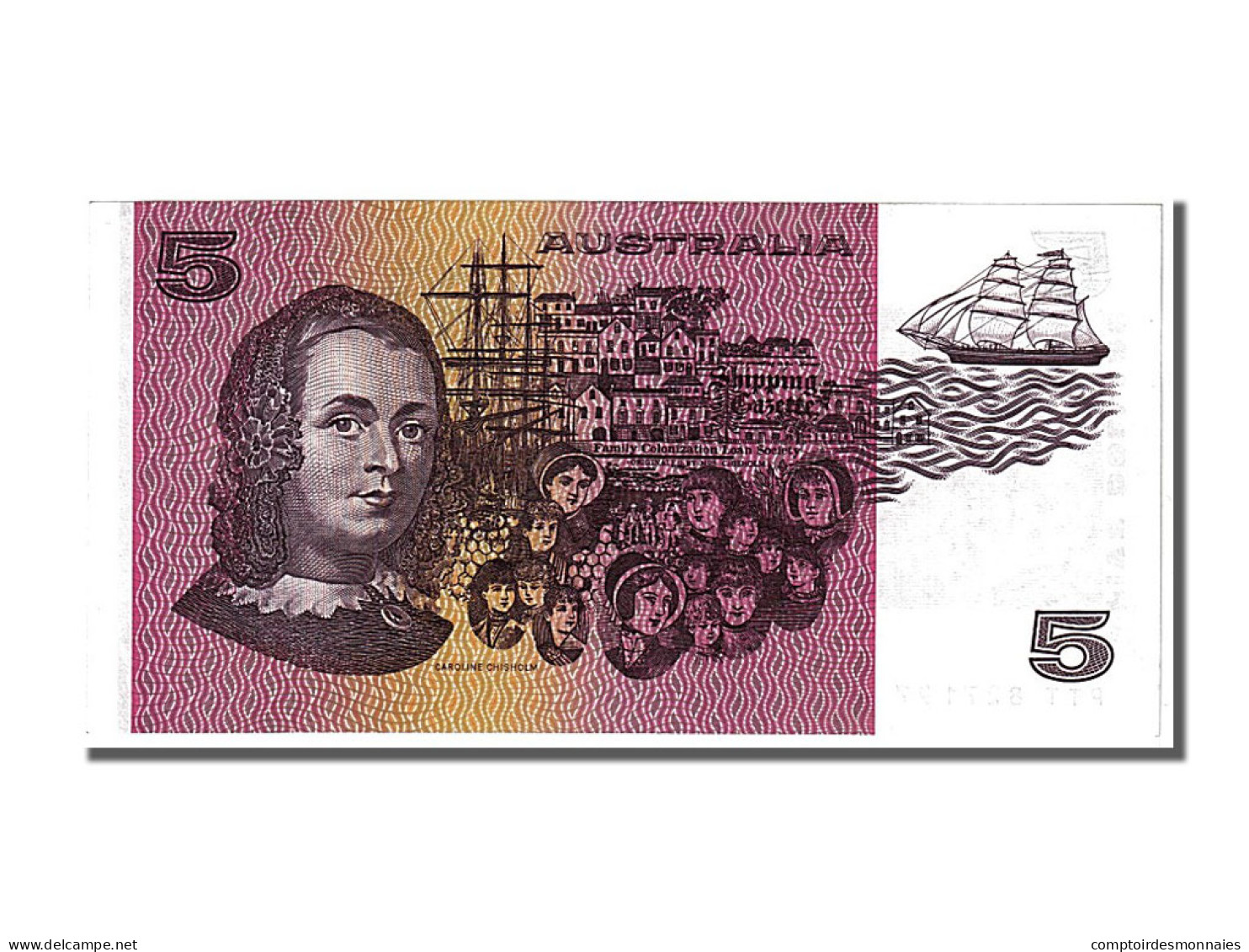 Billet, Australie, 5 Dollars, 1985, NEUF - Otros & Sin Clasificación