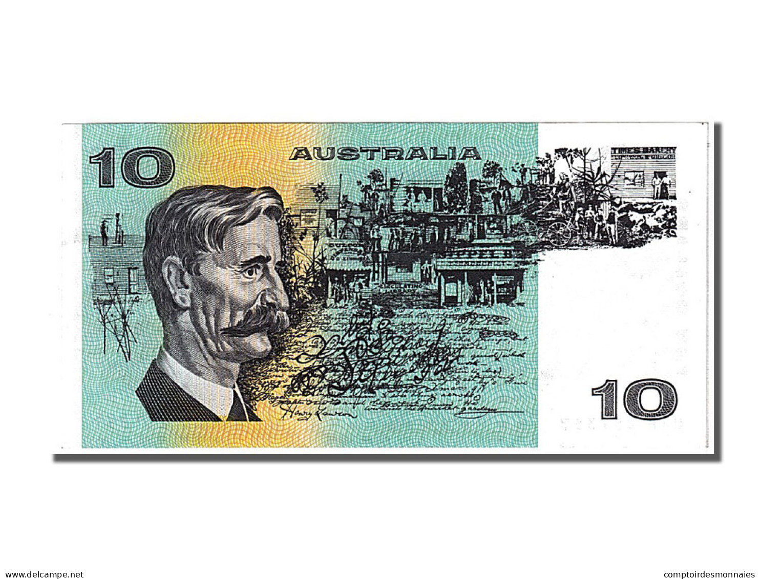 Billet, Australie, 10 Dollars, 1985, SPL - Other & Unclassified