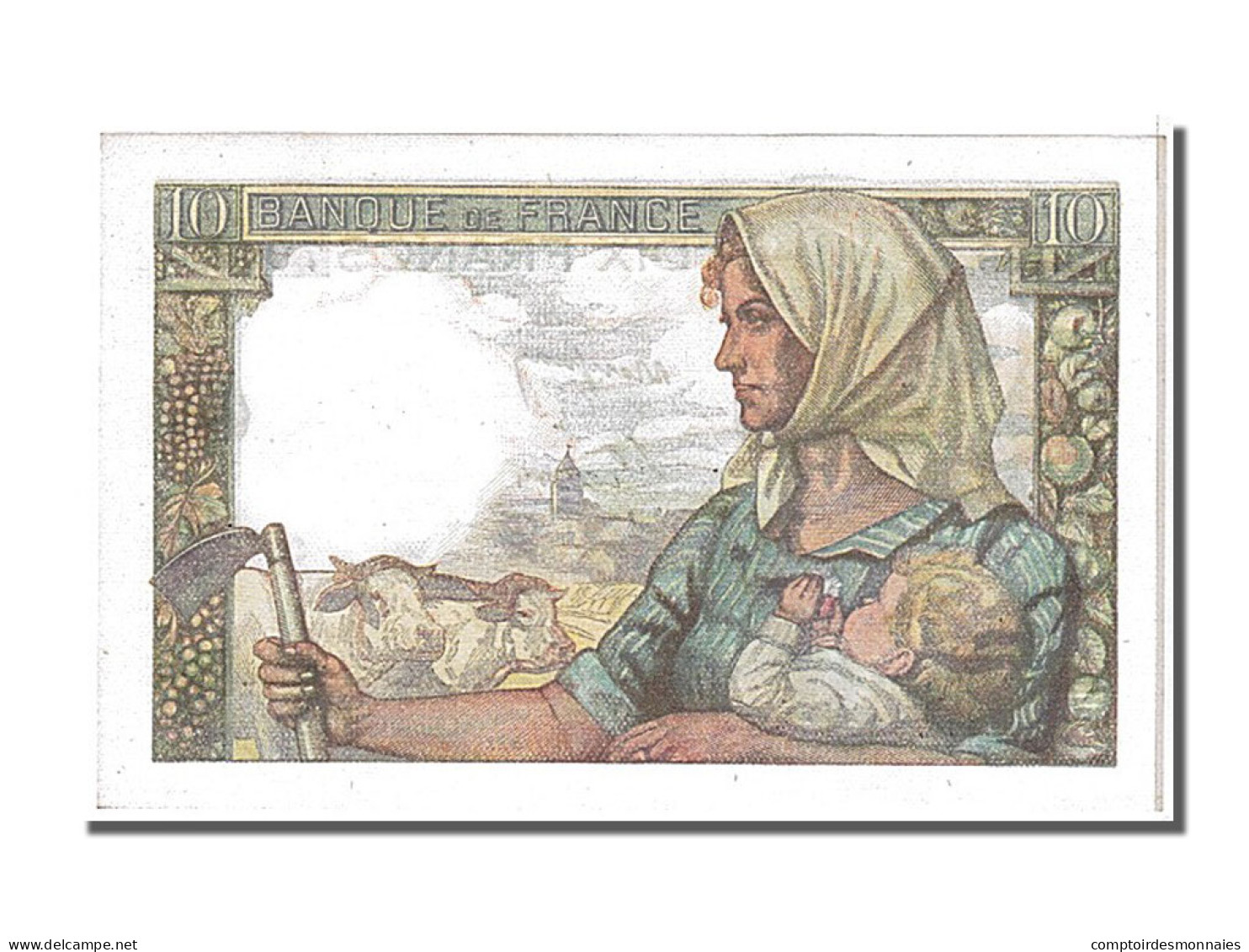 Billet, France, 10 Francs, 10 F 1941-1949 ''Mineur'', 1947, 1947-10-30, NEUF - 10 F 1941-1949 ''Mineur''
