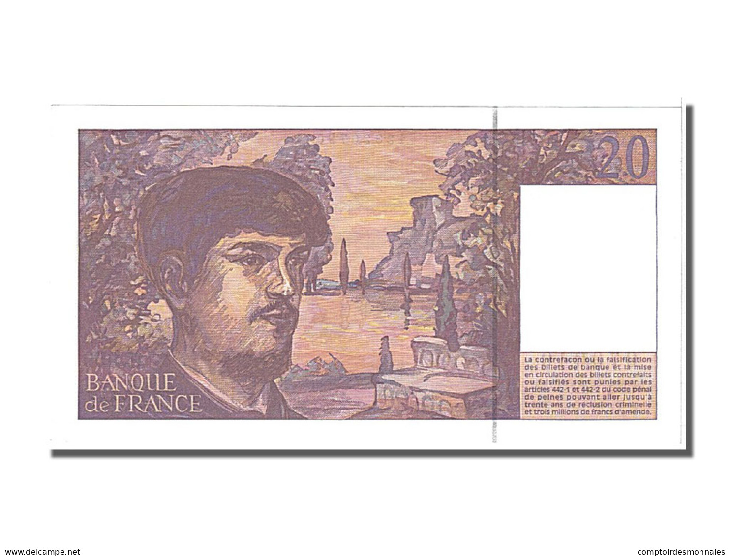 Billet, France, 20 Francs, 20 F 1980-1997 ''Debussy'', 1997, NEUF, Fayette:66 - 20 F 1980-1997 ''Debussy''