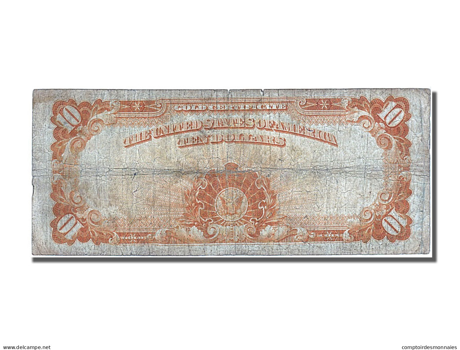 Billet, États-Unis, Ten Dollars, 1922, KM:442, TB - Billets D'Or De La Banque Nationale (1870-1875)