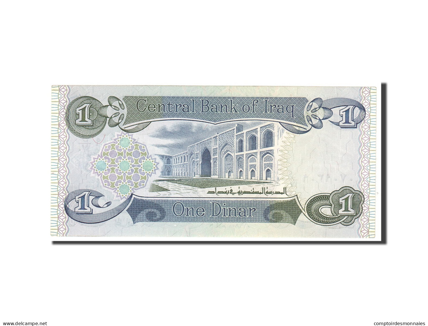 Billet, Iraq, 1 Dinar, 1980, KM:69a, NEUF - Iraq