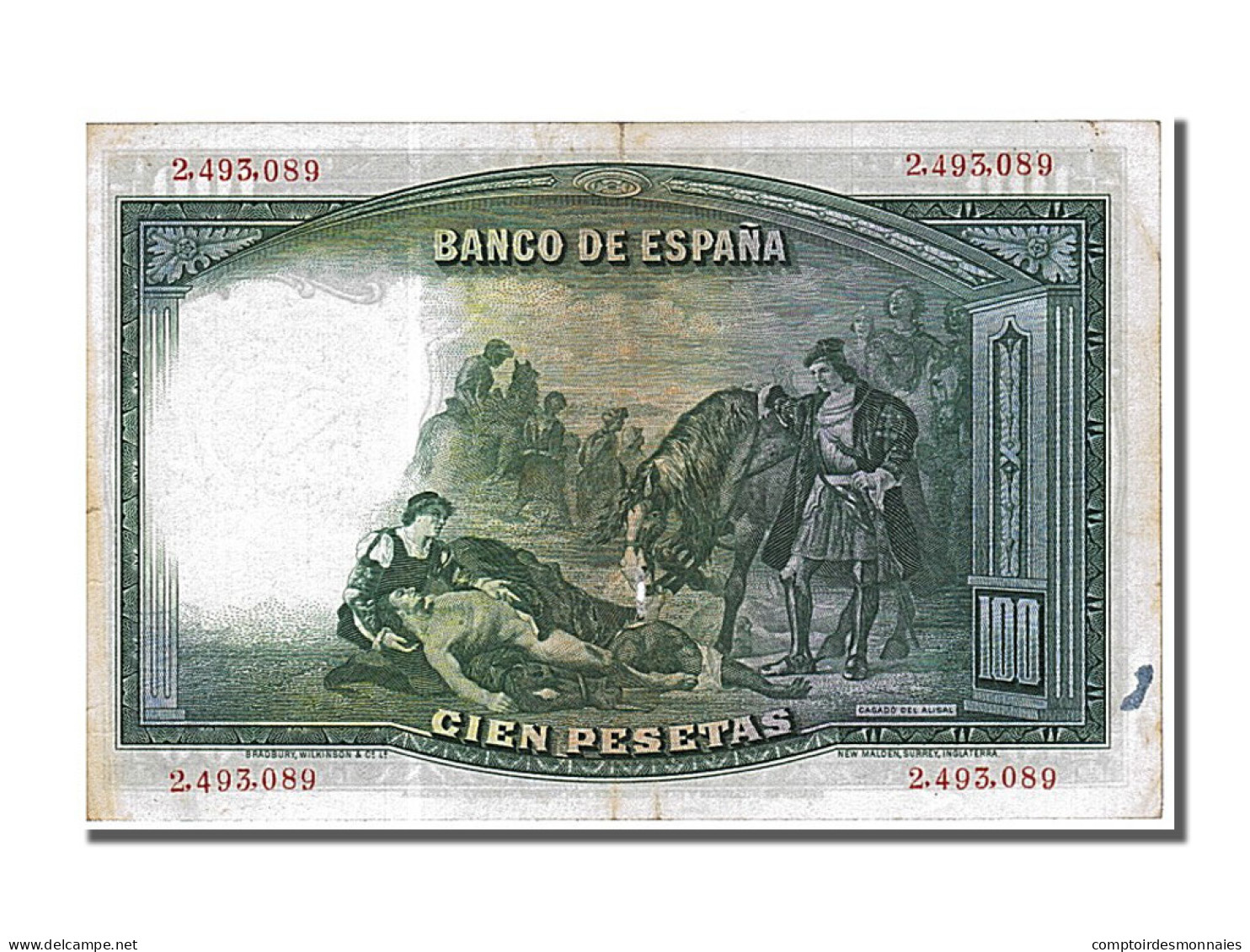 Billet, Espagne, 100 Pesetas, 1931, 1931-04-25, TTB - 100 Peseten