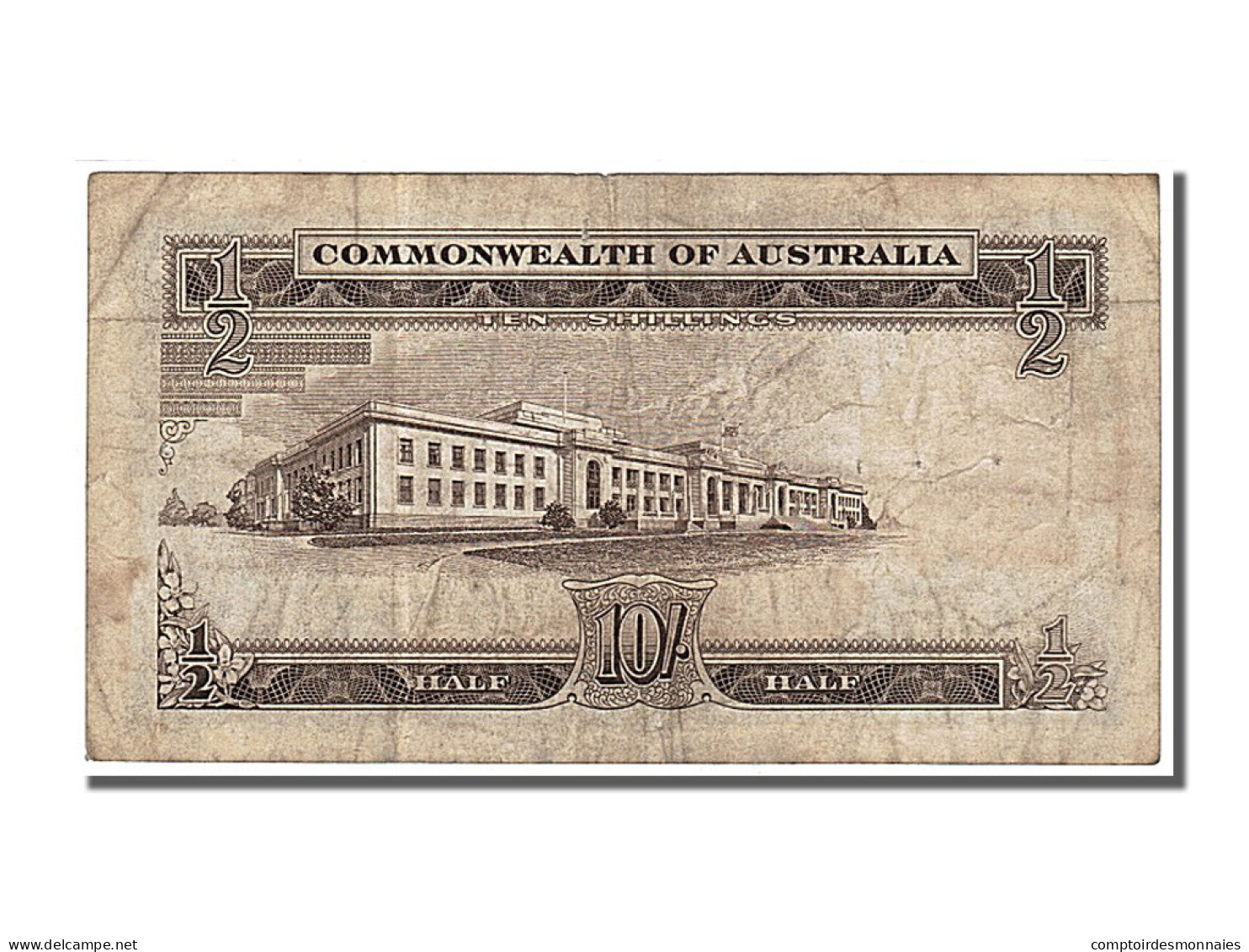 Billet, Australie, 10 Shillings, 1961, TTB - Other & Unclassified