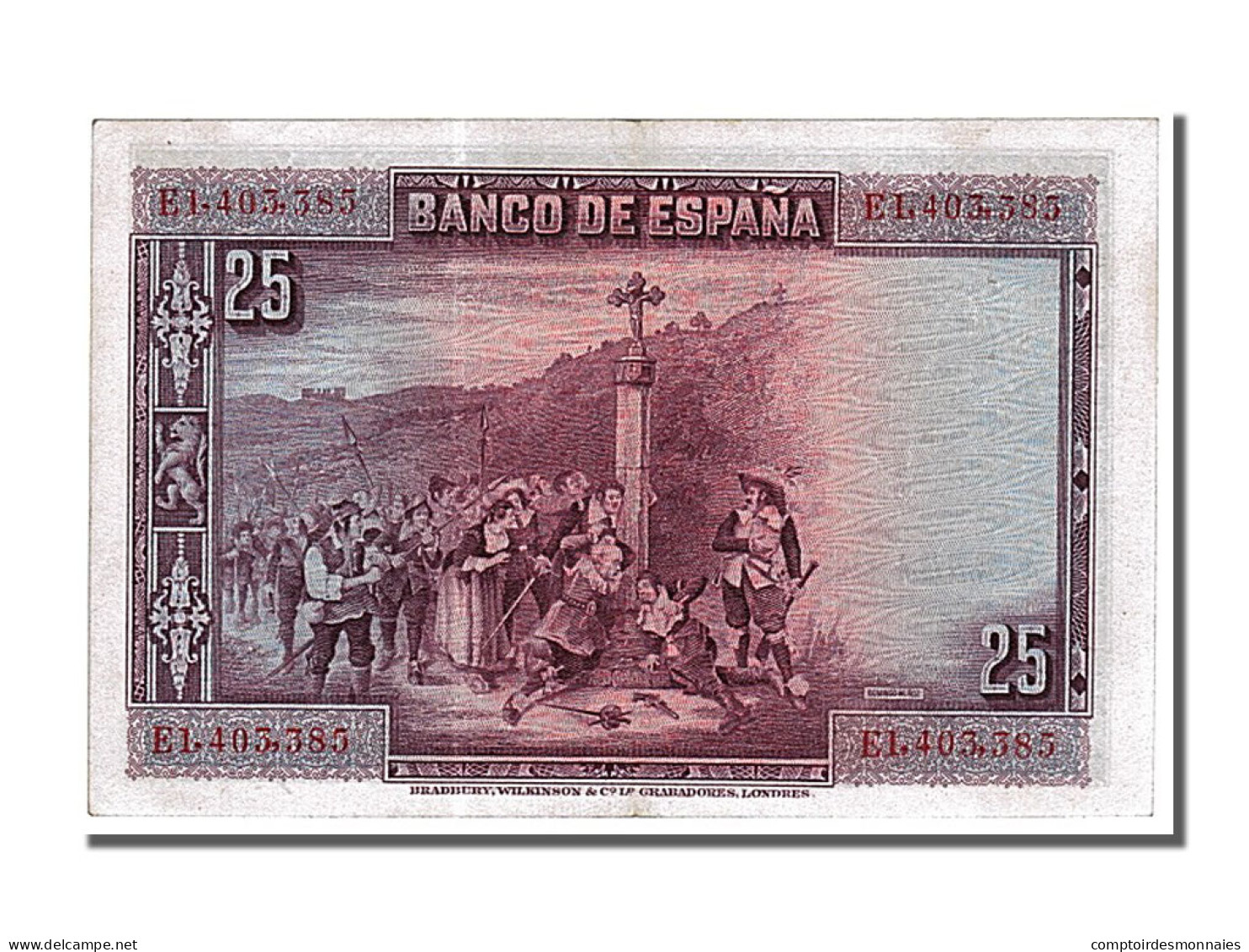 Billet, Espagne, 25 Pesetas, 1928, 1928-08-15, SUP+ - 1-2-5-25 Peseten