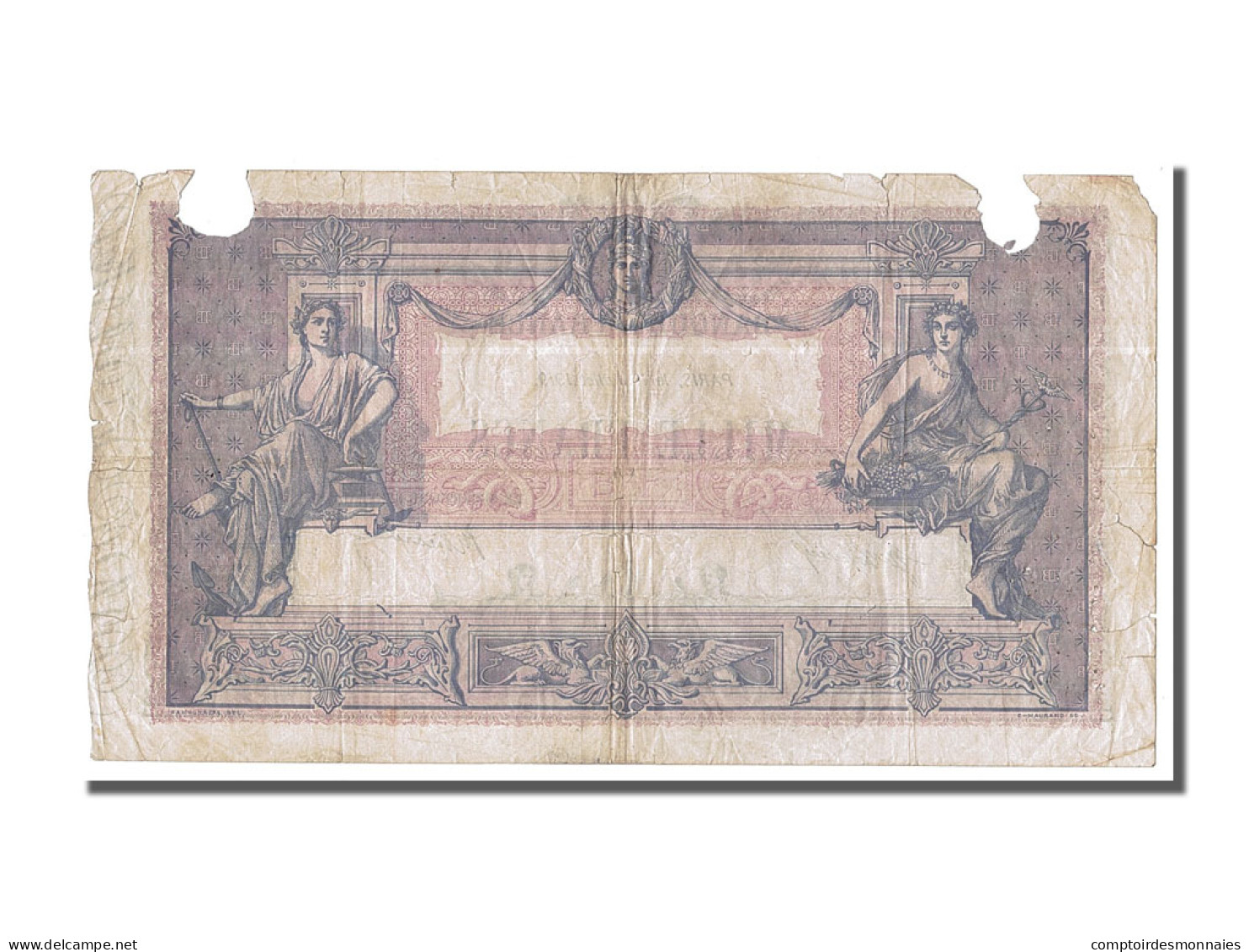 Billet, France, 1000 Francs, 1 000 F 1889-1926 ''Bleu Et Rose'', 1919 - 1 000 F 1889-1926 ''Bleu Et Rose''