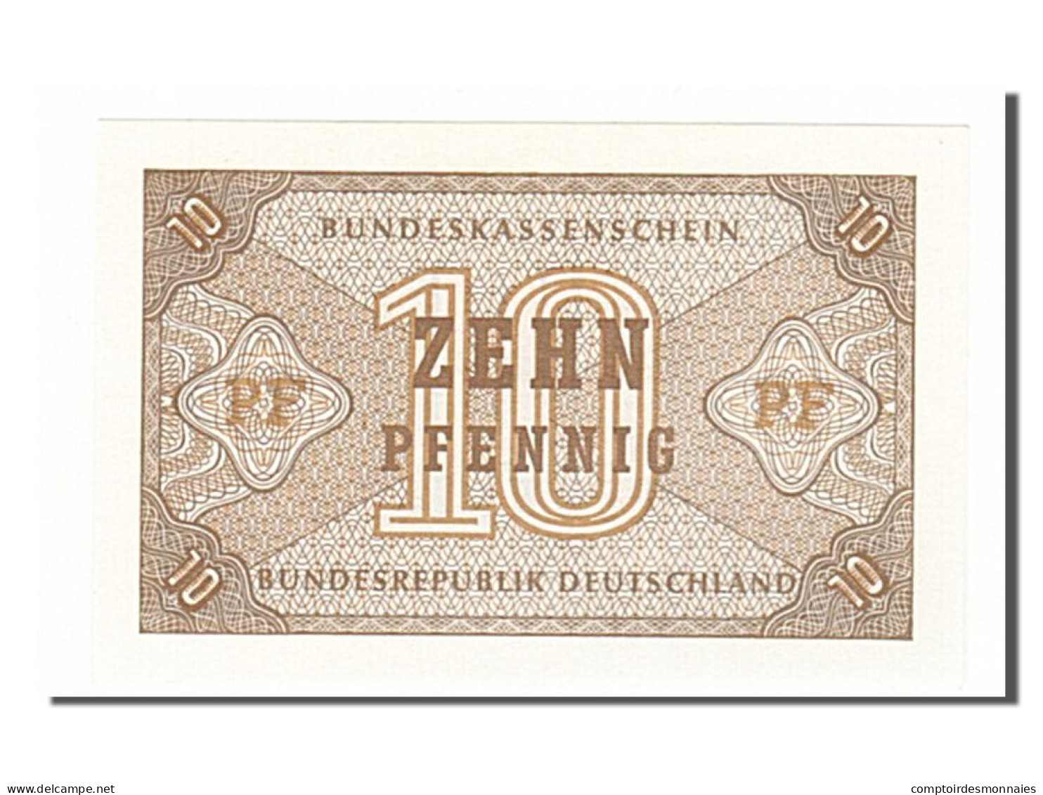 Billet, République Fédérale Allemande, 10 Pfennig, 1967, NEUF - Otros & Sin Clasificación