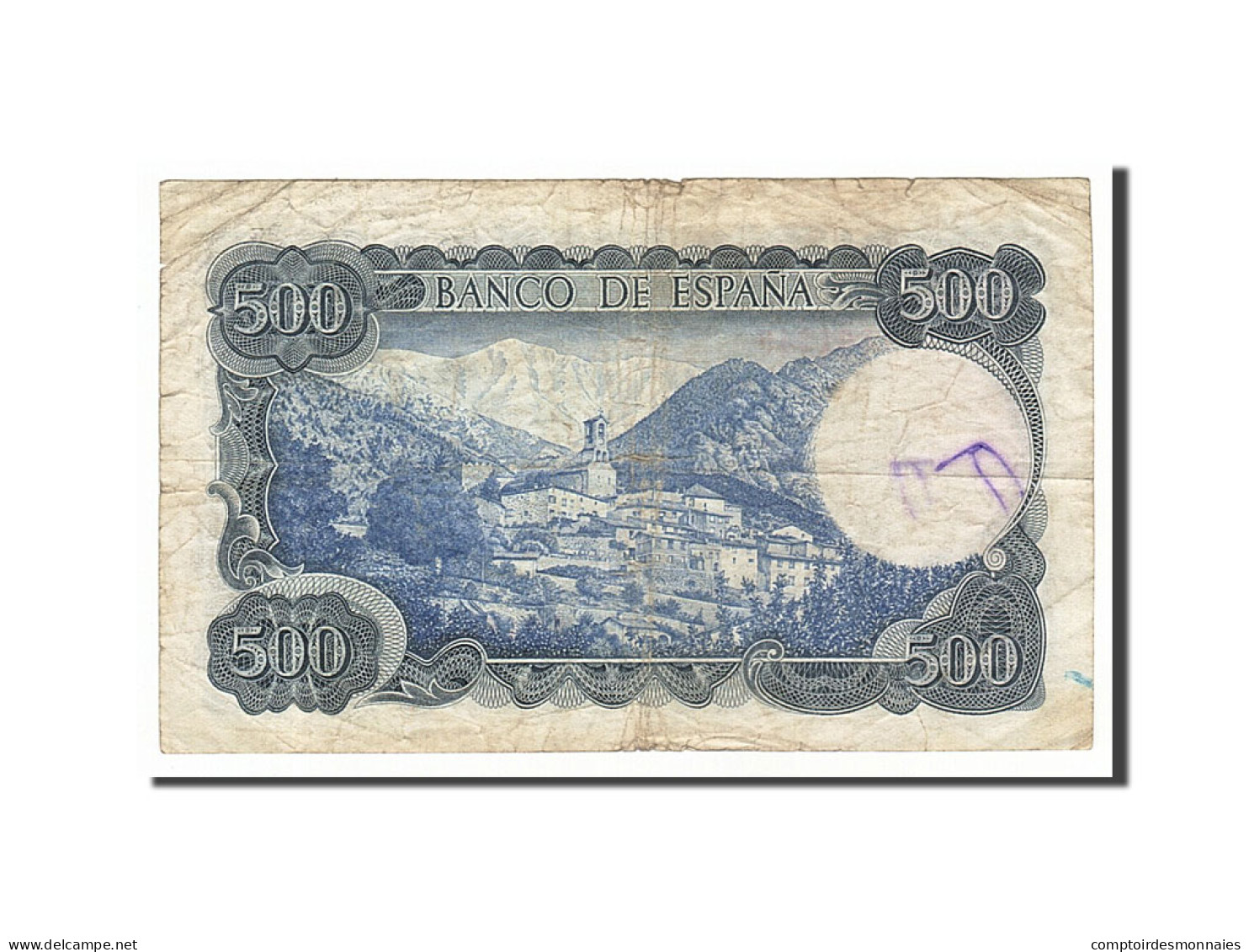Billet, Espagne, 500 Pesetas, 1971, 1971-07-23, TB - 500 Pesetas