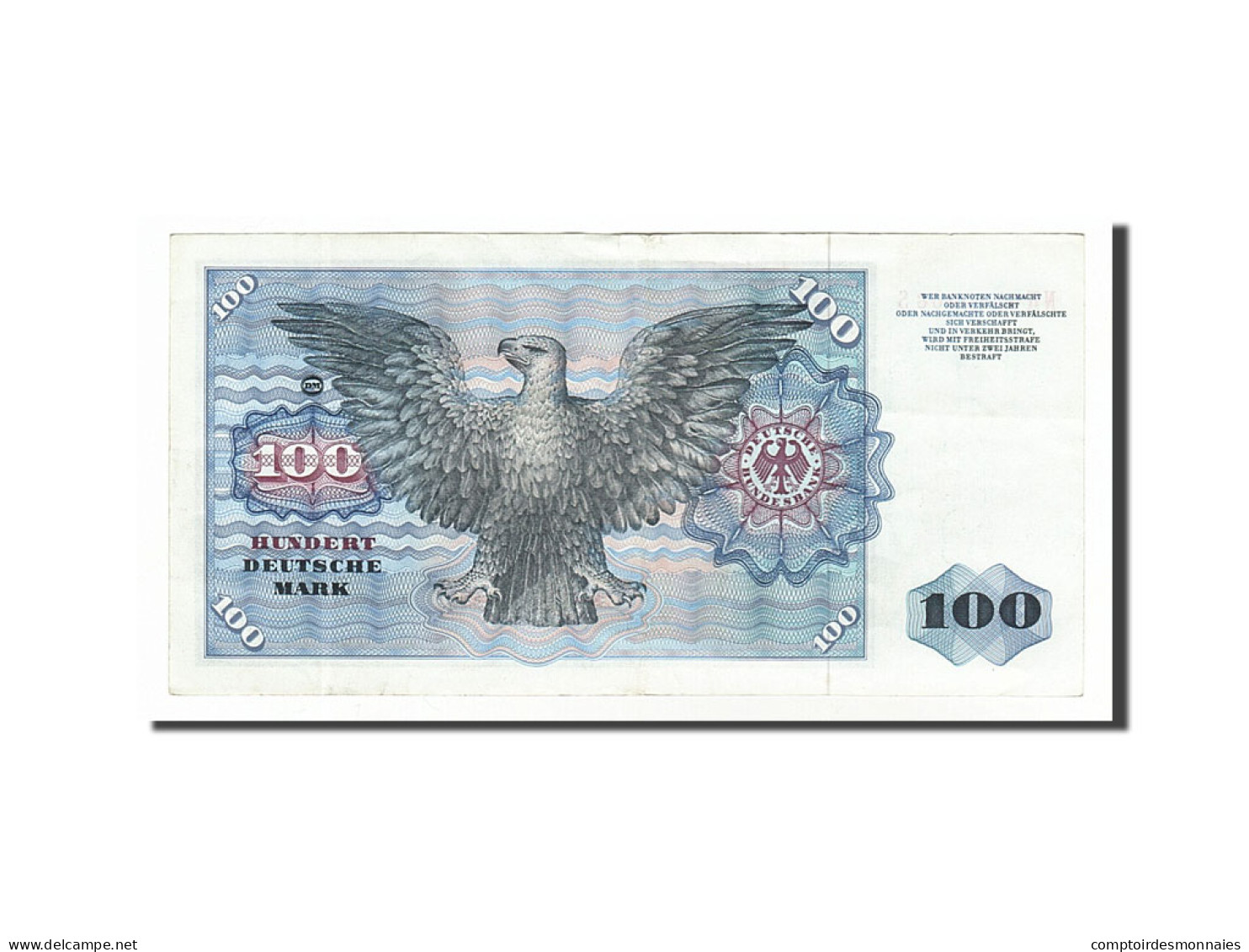 Allemagne, 100 Deutsche Mark Type Münster - 100 DM