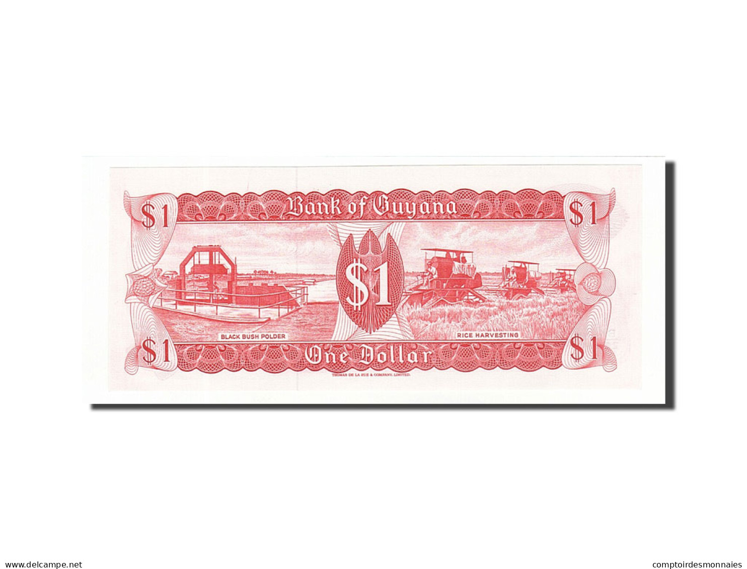 Billet, Guyana, 1 Dollar, 1989, Undated, KM:21f, SPL - Guyana