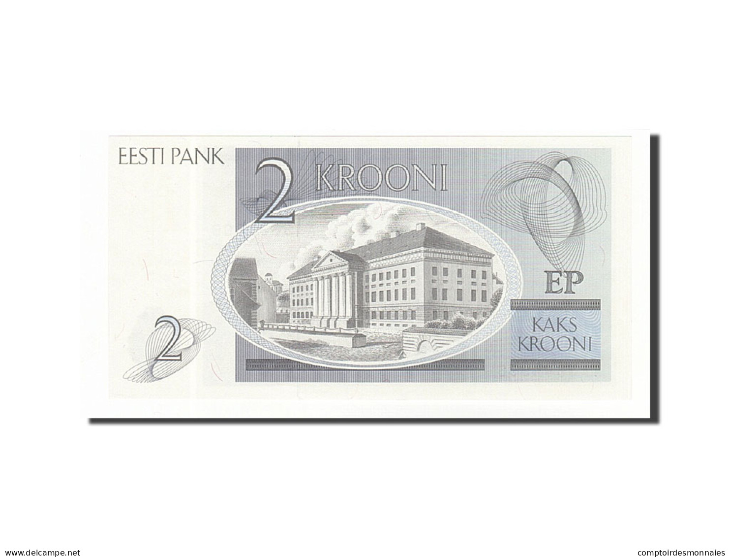 Billet, Estonia, 2 Krooni, 1992, Undated, KM:70a, NEUF - Estonia