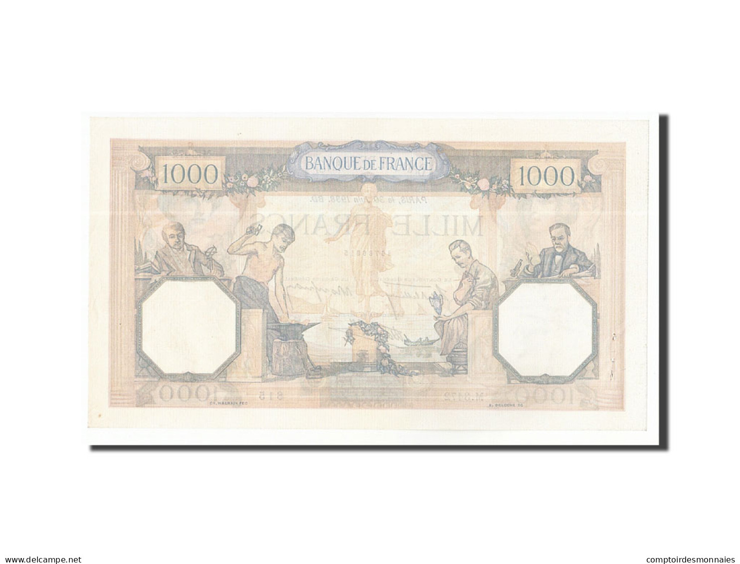 Billet, France, 1000 Francs, 1938, 1938-06-30, SUP+, Fayette:38.21, KM:90c - 1 000 F 1927-1940 ''Cérès Et Mercure''