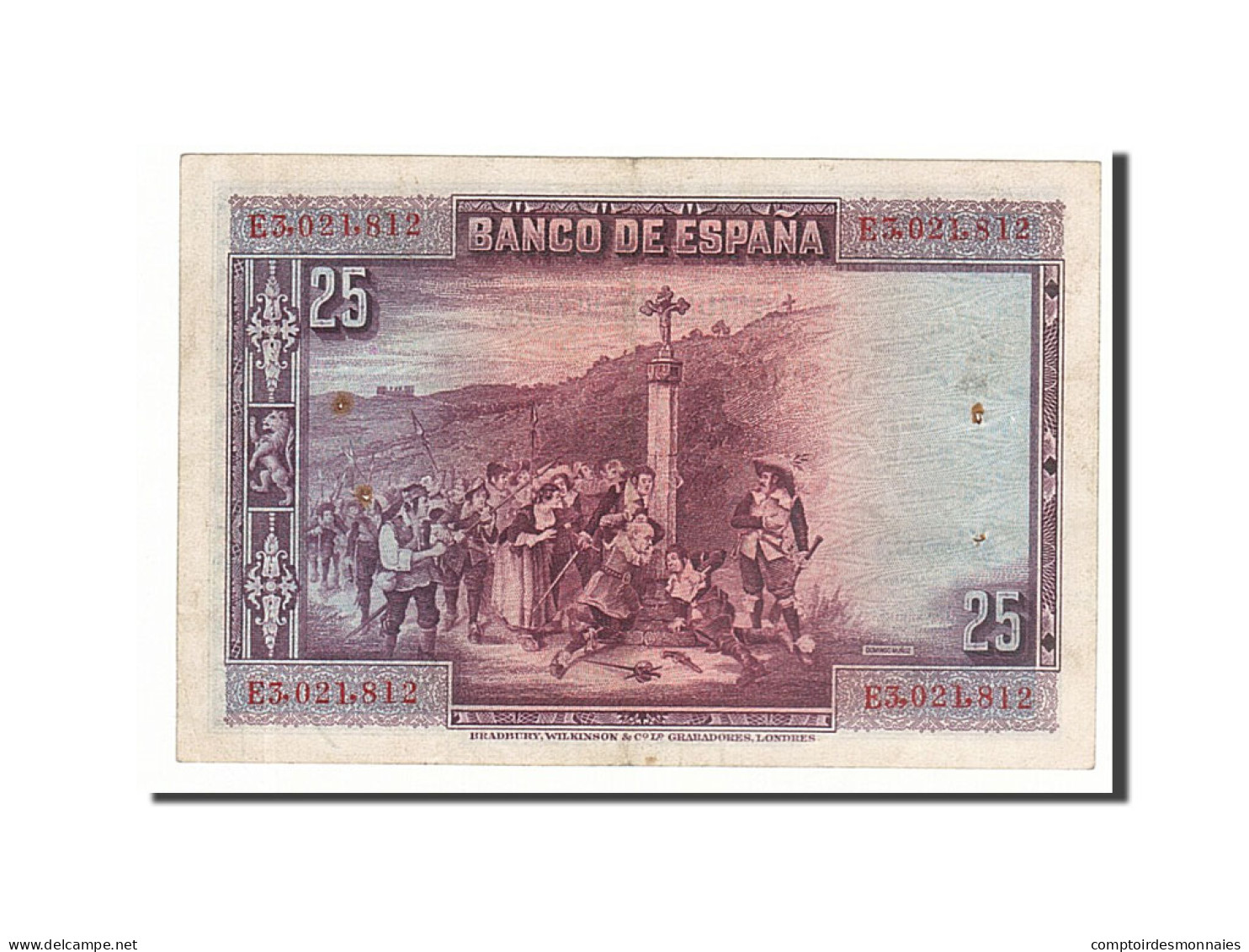 Billet, Espagne, 25 Pesetas, 1928, 1928-08-15, KM:74b, TB+ - 1-2-5-25 Peseten