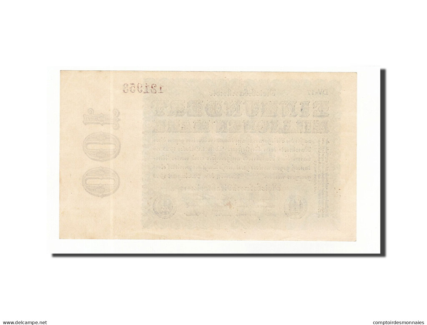 Billet, Allemagne, 100 Millionen Mark, 1923, 1923-08-22, KM:107f, SPL - 100 Millionen Mark