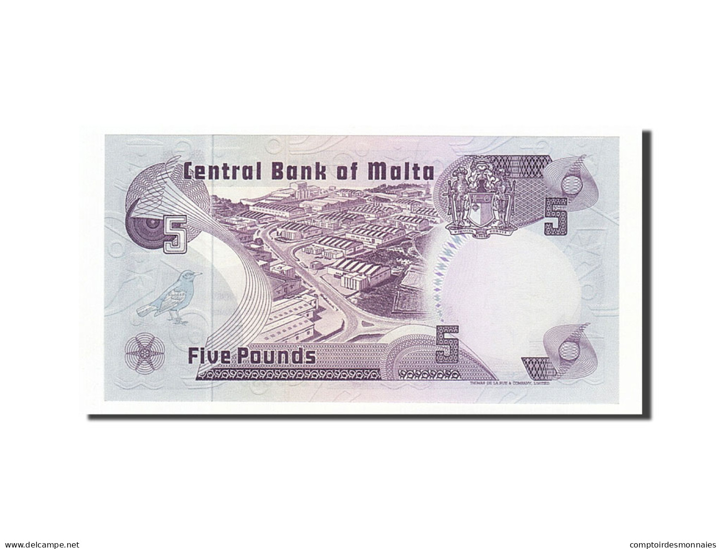 Billet, Malte, 5 Liri, 1979, Undated, KM:35b, NEUF - Malta