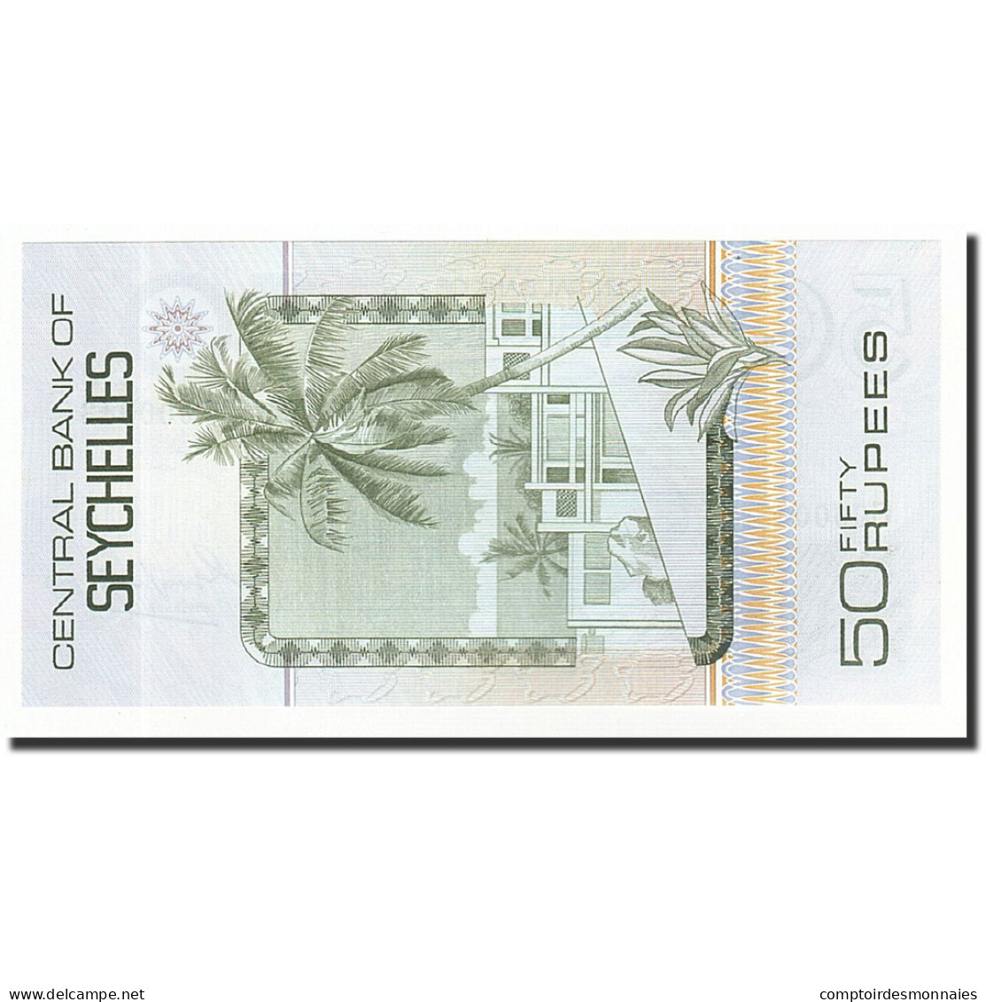 Billet, Seychelles, 50 Rupees, Undated (1979), KM:25a, NEUF - Seychellen