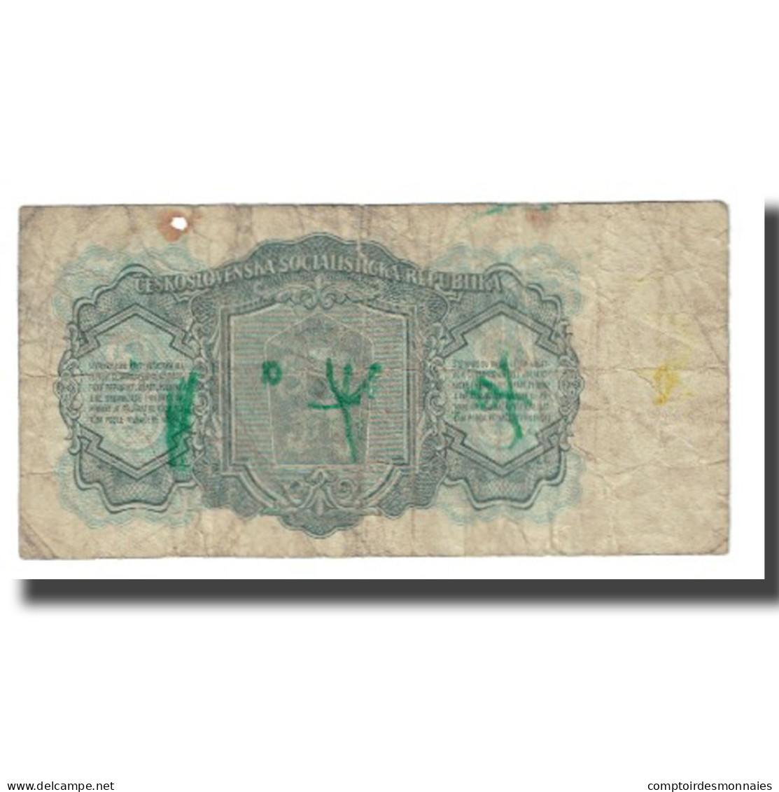 Billet, Tchécoslovaquie, 3 Koruny, 1961, KM:81a, B+ - Czechoslovakia
