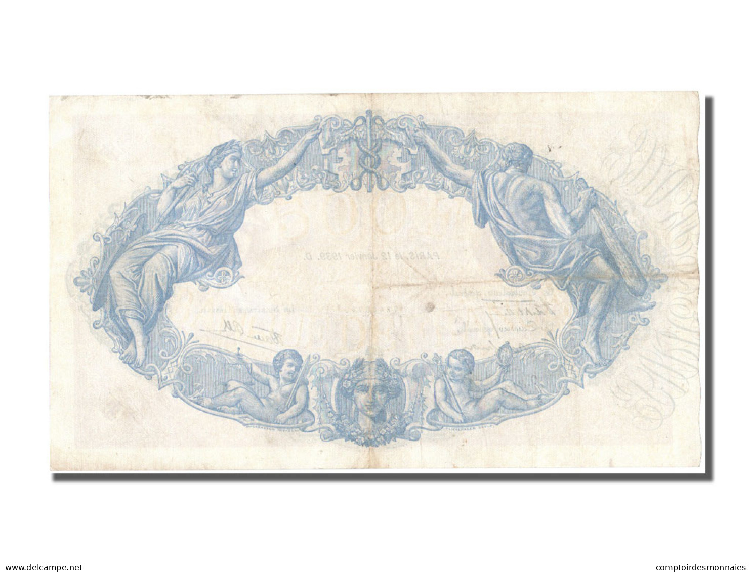 Billet, France, 500 Francs, 500 F 1888-1940 ''Bleu Et Rose'', 1939, 1939-01-12 - 500 F 1888-1940 ''Bleu Et Rose''