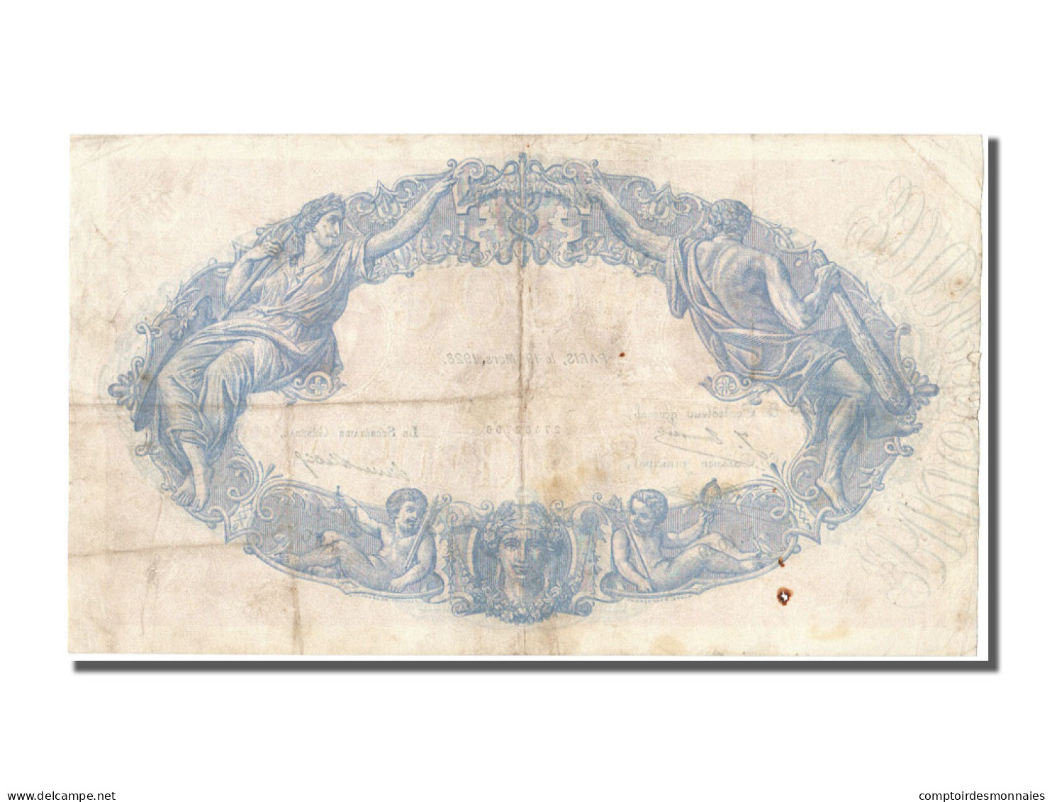 Billet, France, 500 Francs, 500 F 1888-1940 ''Bleu Et Rose'', 1928, 1928-03-19 - 500 F 1888-1940 ''Bleu Et Rose''