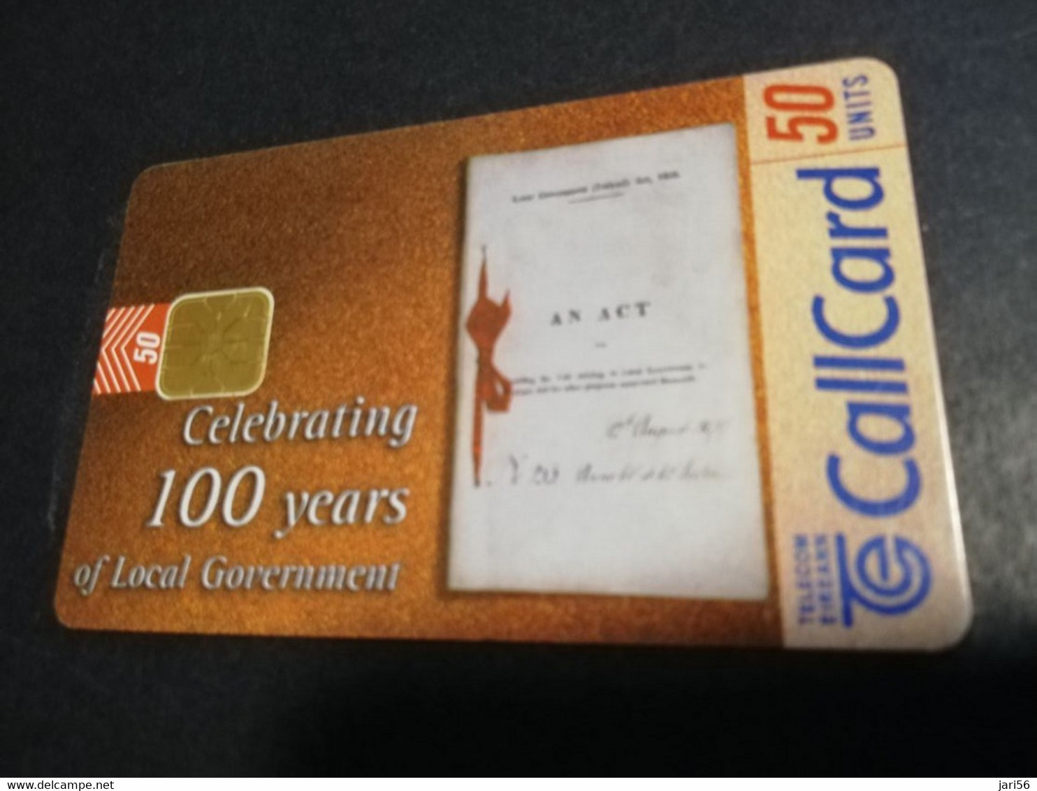 IRELAND /IERLANDE   CHIPCARD  50  UNITS  CELEBRATING 100 YEARS OF LOCAL GOVERMENT           CHIP   ** 5078** - Ierland