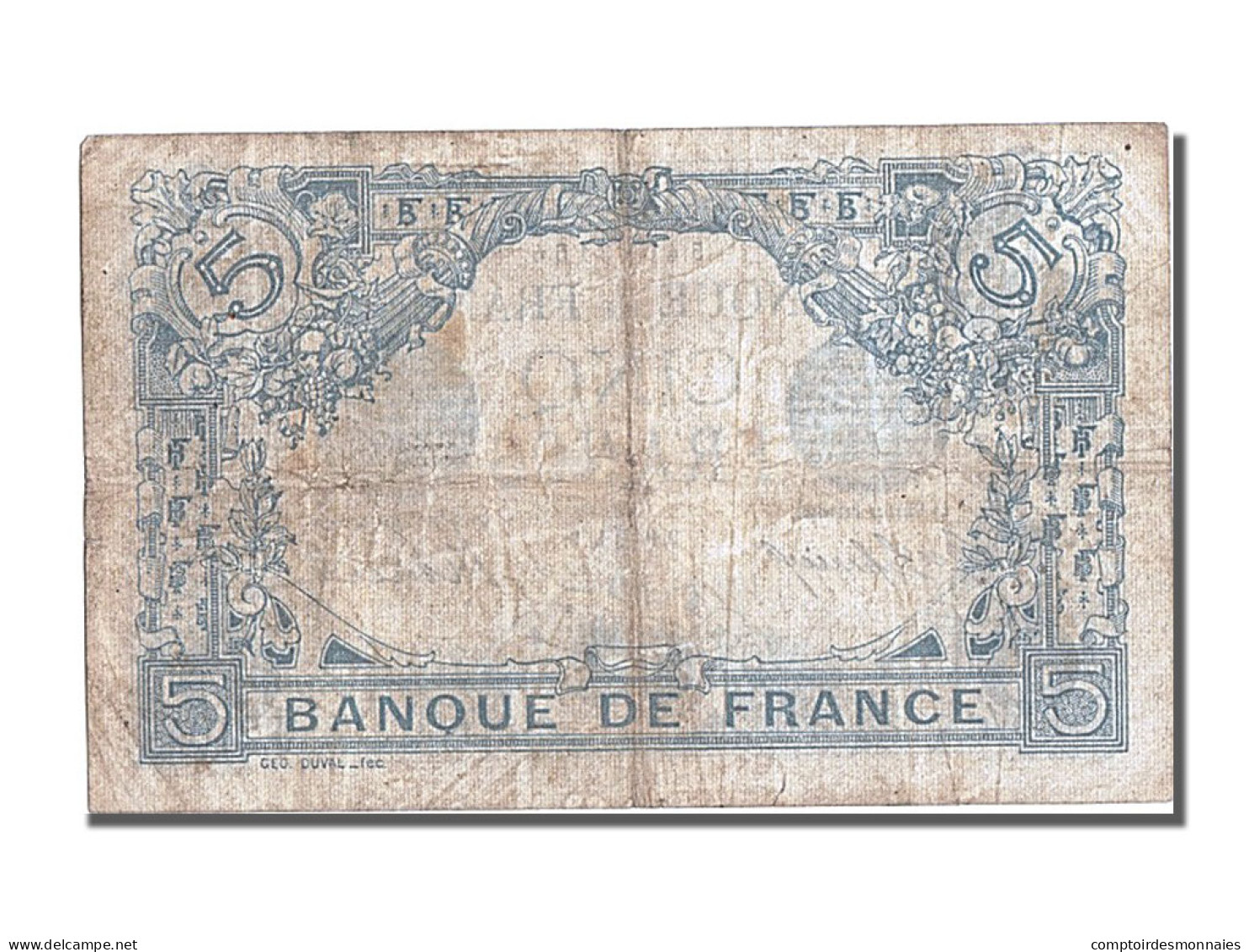 Billet, France, 5 Francs, 5 F 1912-1917 ''Bleu'', 1913, 1913-05-16, TB+ - 5 F 1912-1917 ''Bleu''