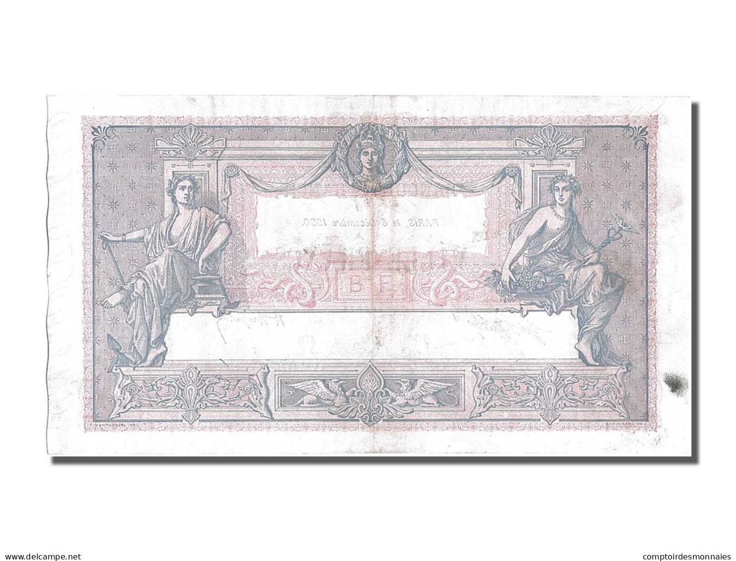 Billet, France, 1000 Francs, 1 000 F 1889-1926 ''Bleu Et Rose'', 1920 - 1 000 F 1889-1926 ''Bleu Et Rose''