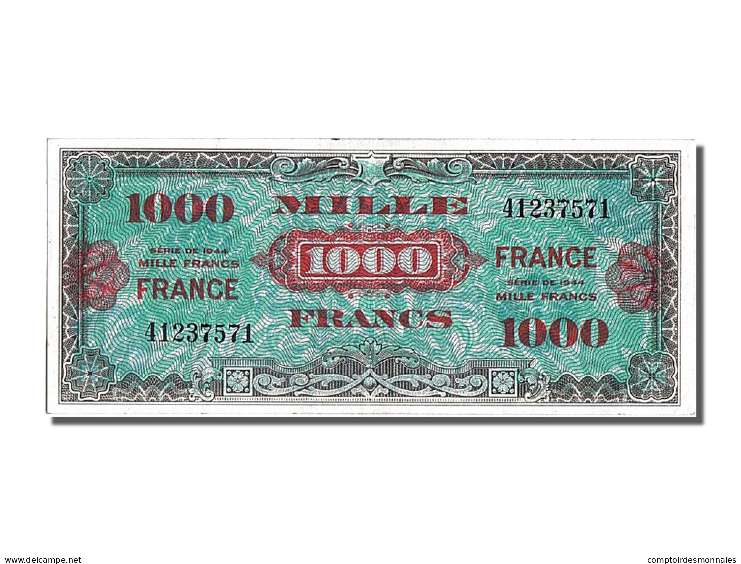 Billet, France, 1000 Francs, 1945 Verso France, 1945, 1945-06-04, SUP - 1945 Verso France