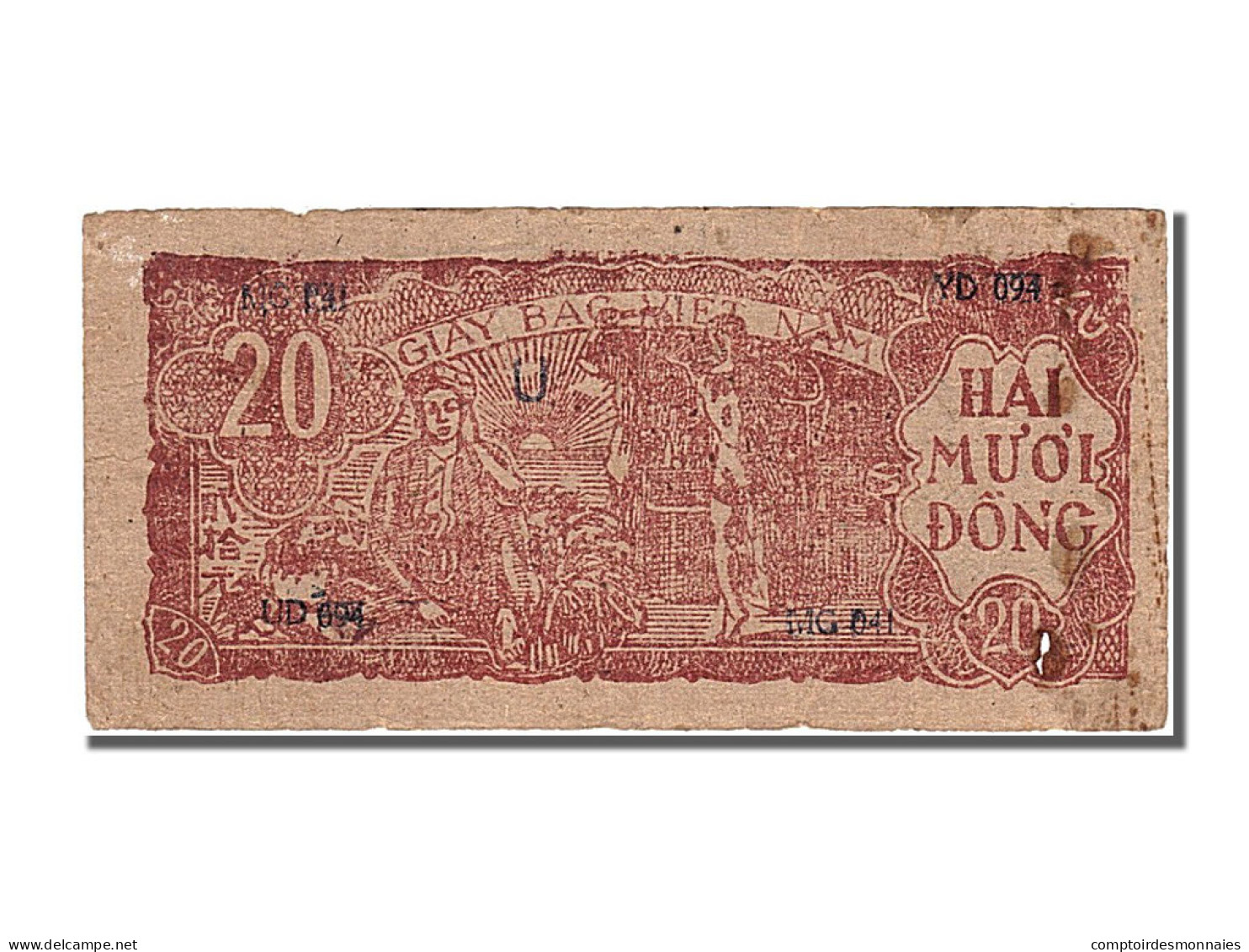 Billet, Viet Nam, 20 Dông, 1948, TTB - Vietnam