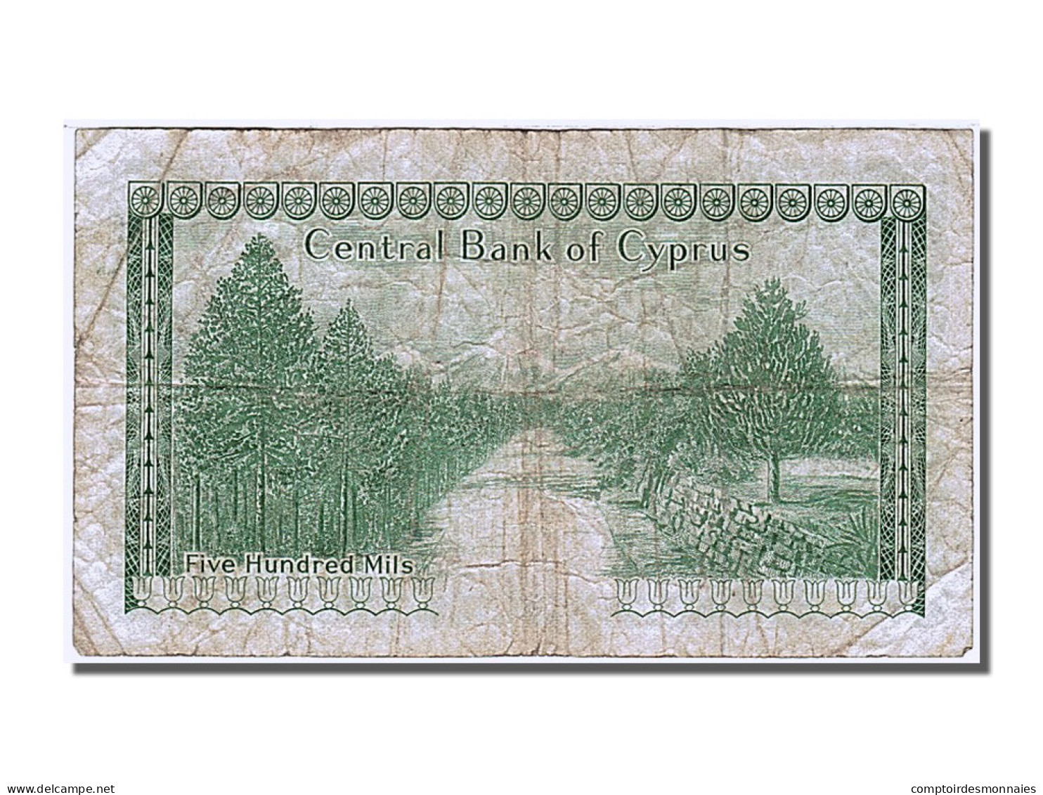 Billet, Chypre, 500 Mils, 1979, 1979-06-01, TB+ - Cyprus