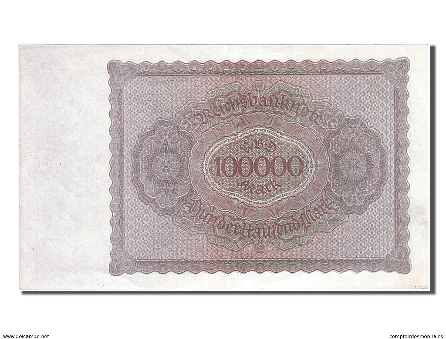 Allemagne, 100 000 Mark, Type Gisze - 100000 Mark